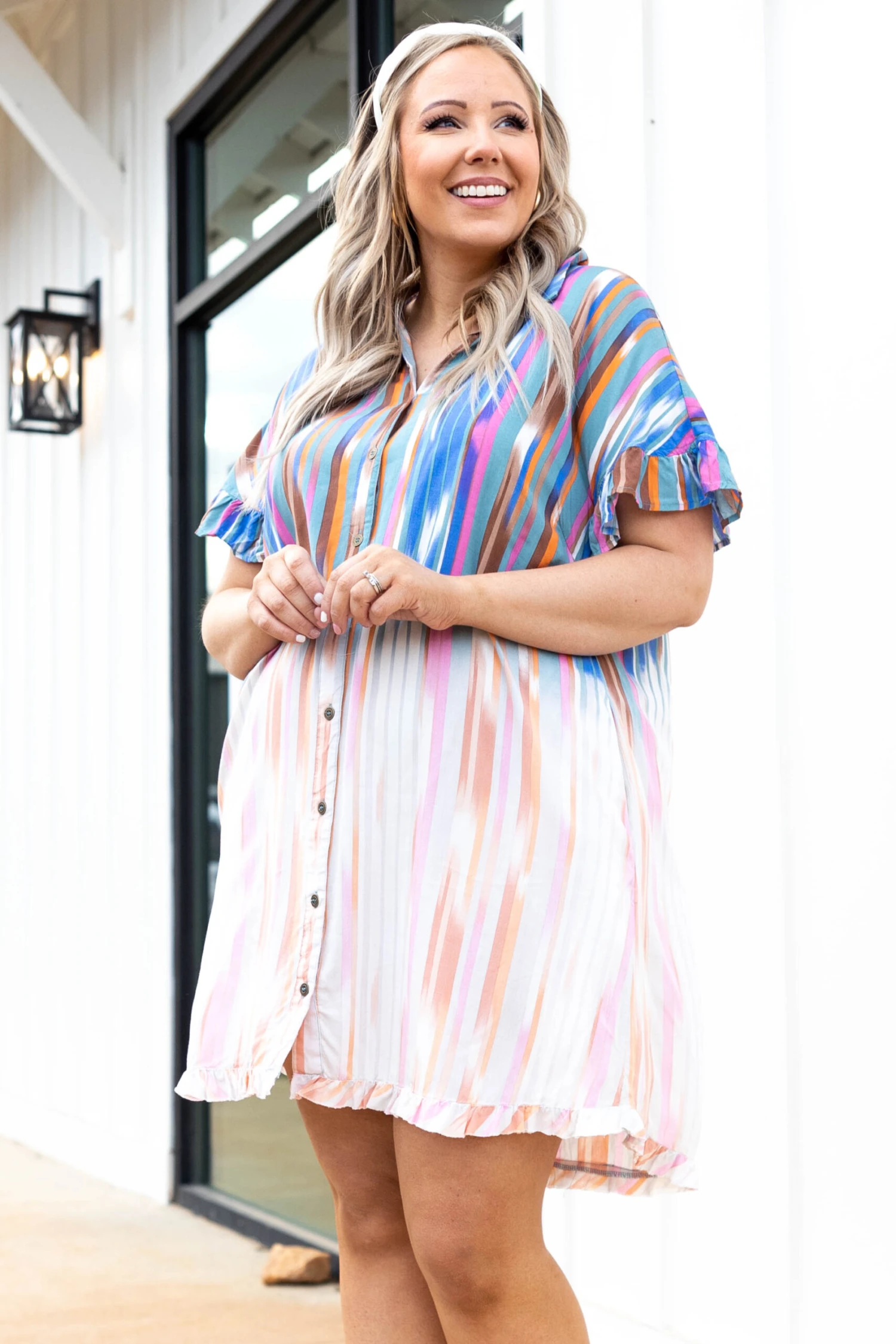 Afternoon Delight Dress, Teal-Blue 1 Afternoon Delight Dress, Teal-Blue