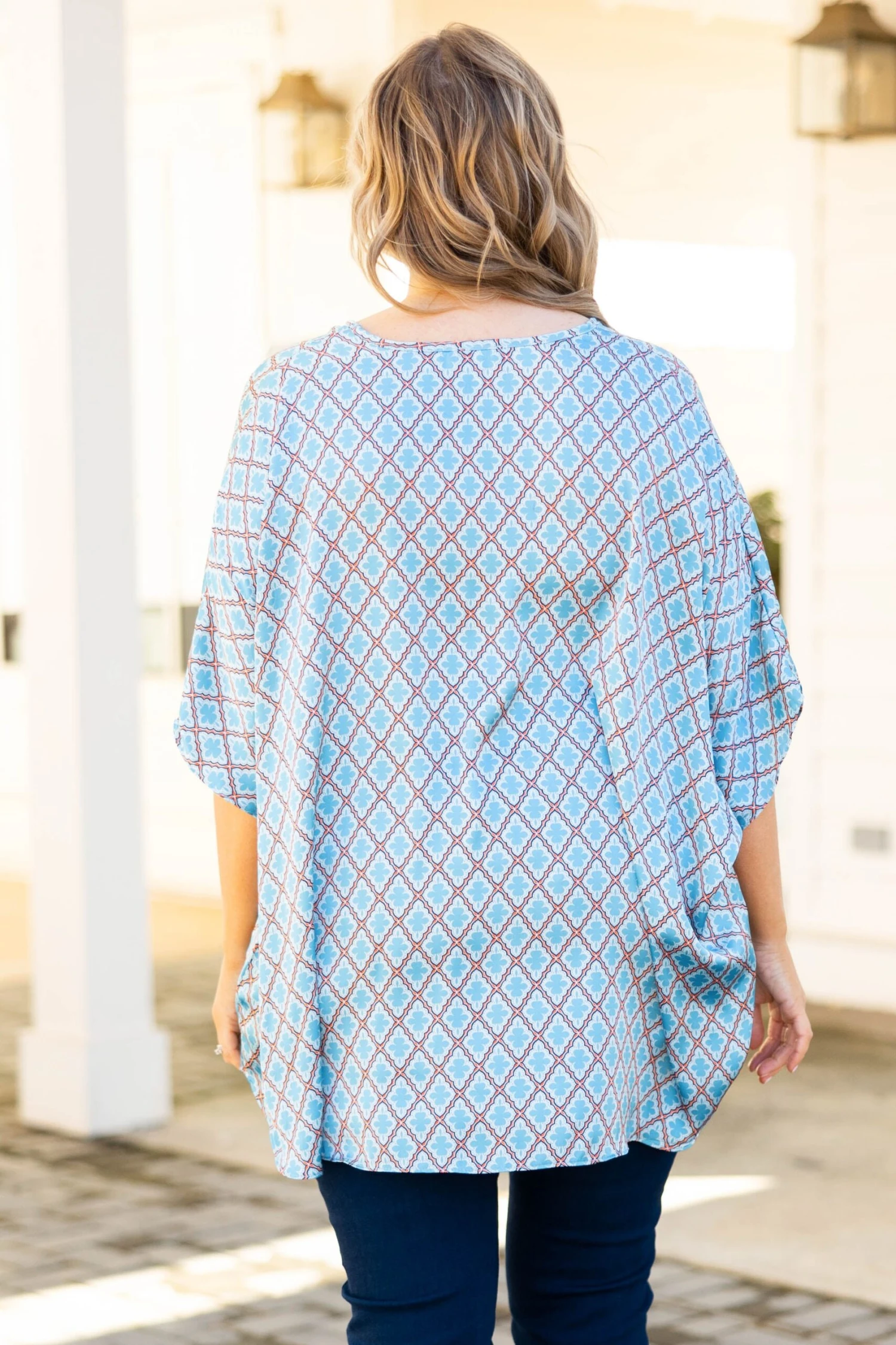 Ain’t Too Proud To Beg Top, Blue 5 Ain’t Too Proud To Beg Top, Blue - Image 5