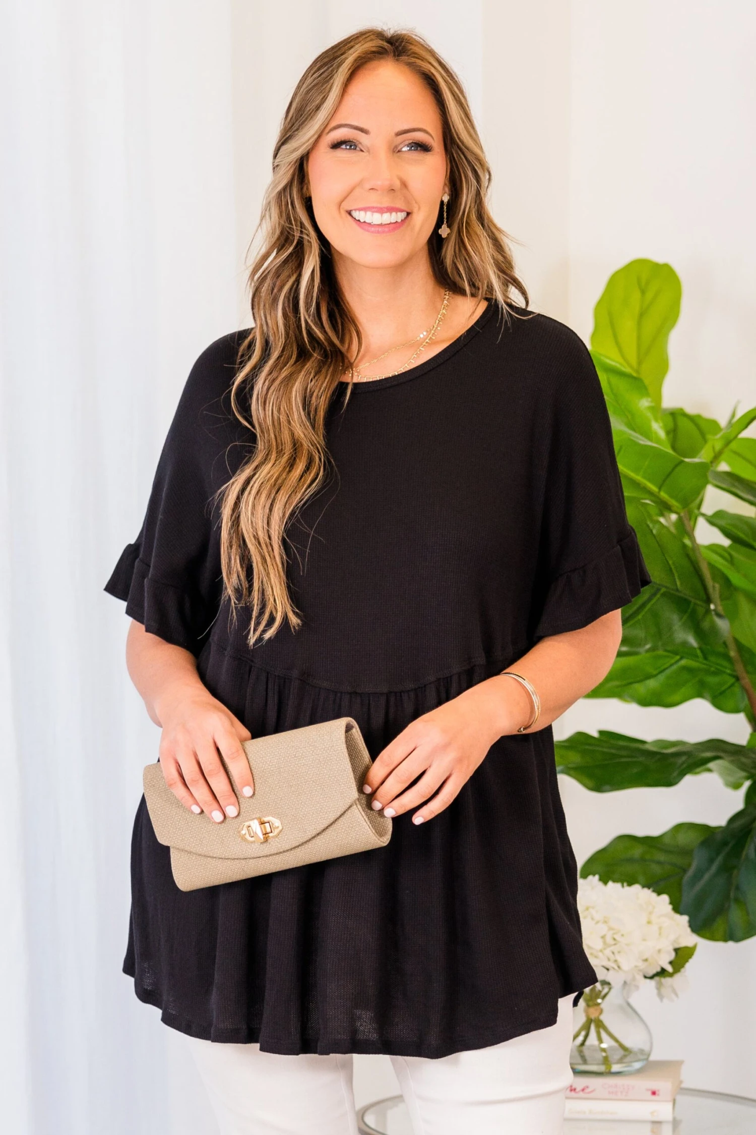 Alive And Free Top, Black 2 Alive And Free Top, Black - Image 2