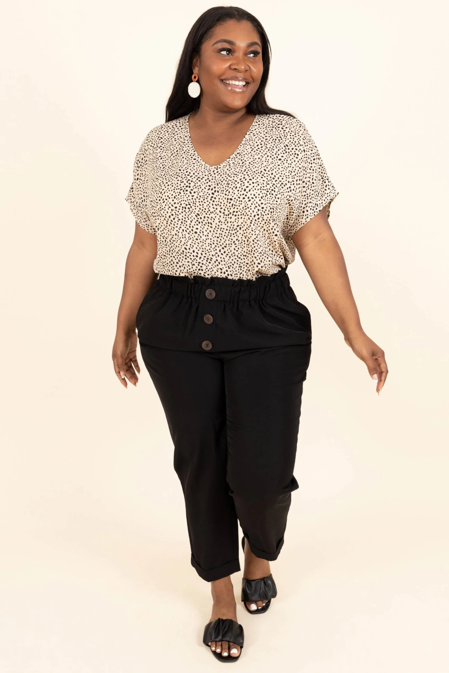 All For Tonight Top, Taupe 3 All For Tonight Top, Taupe - Image 3