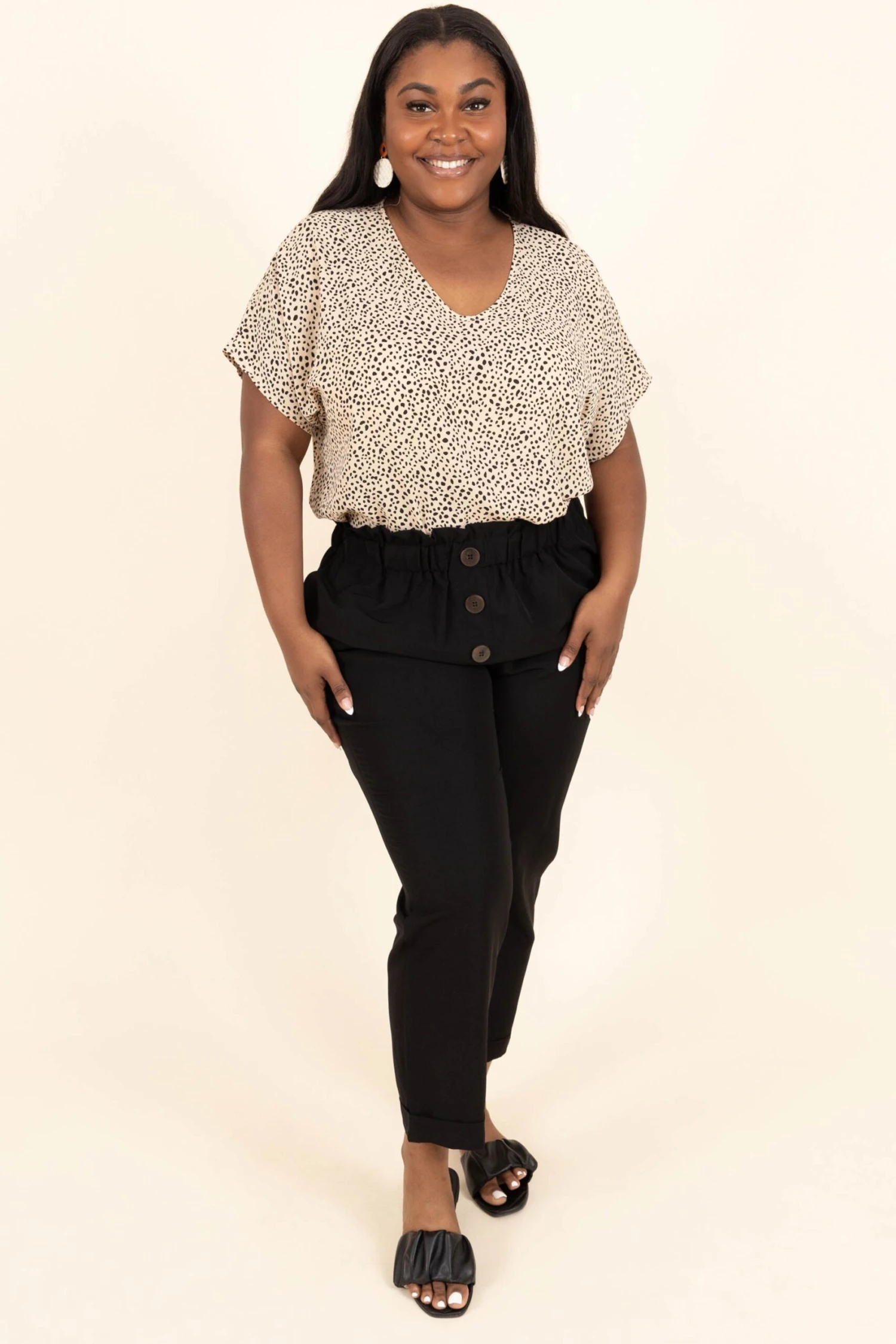 All For Tonight Top, Taupe 2 All For Tonight Top, Taupe - Image 2