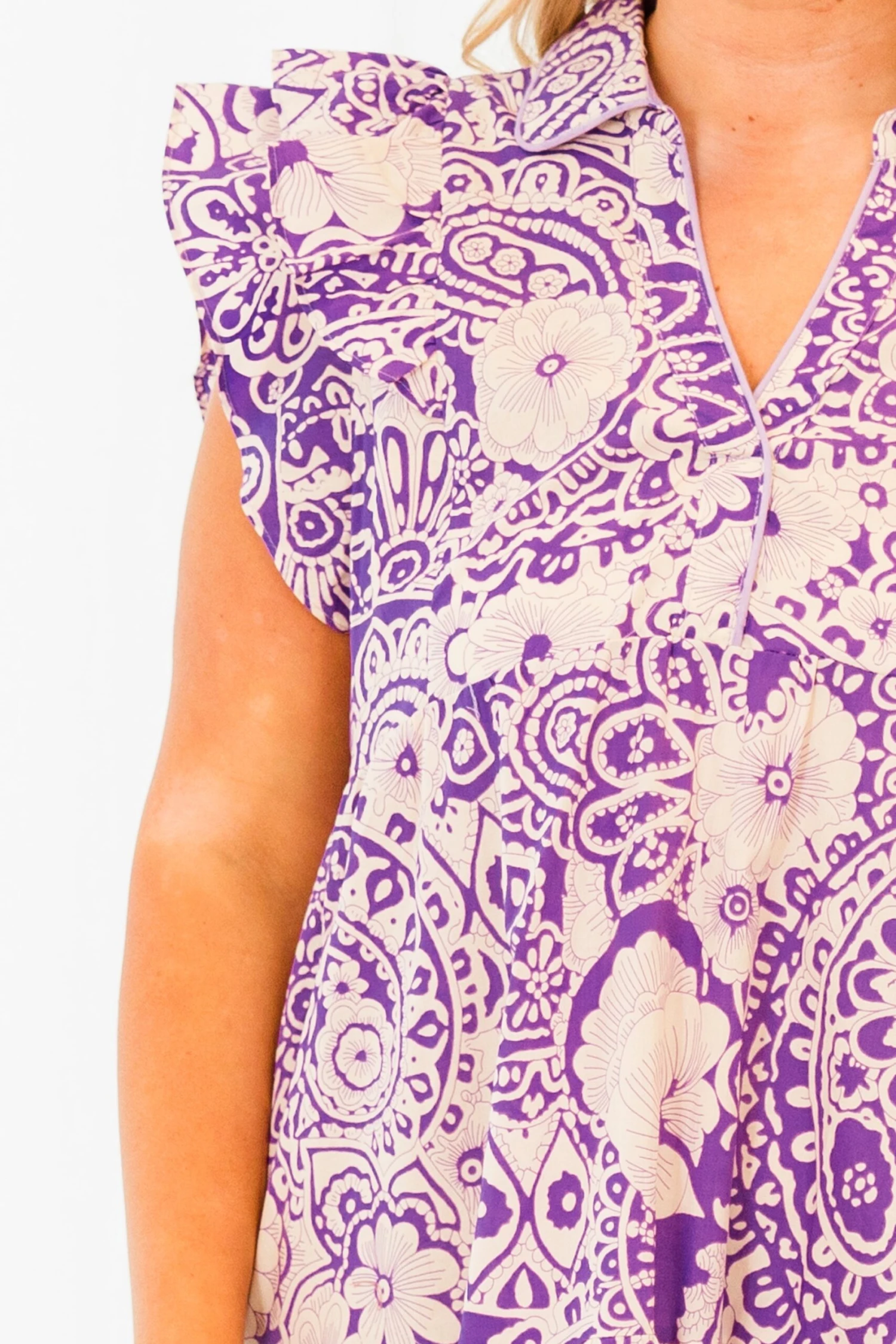 All In A Dream Dress, Lavender Mix 5 All In A Dream Dress, Lavender Mix - Image 5