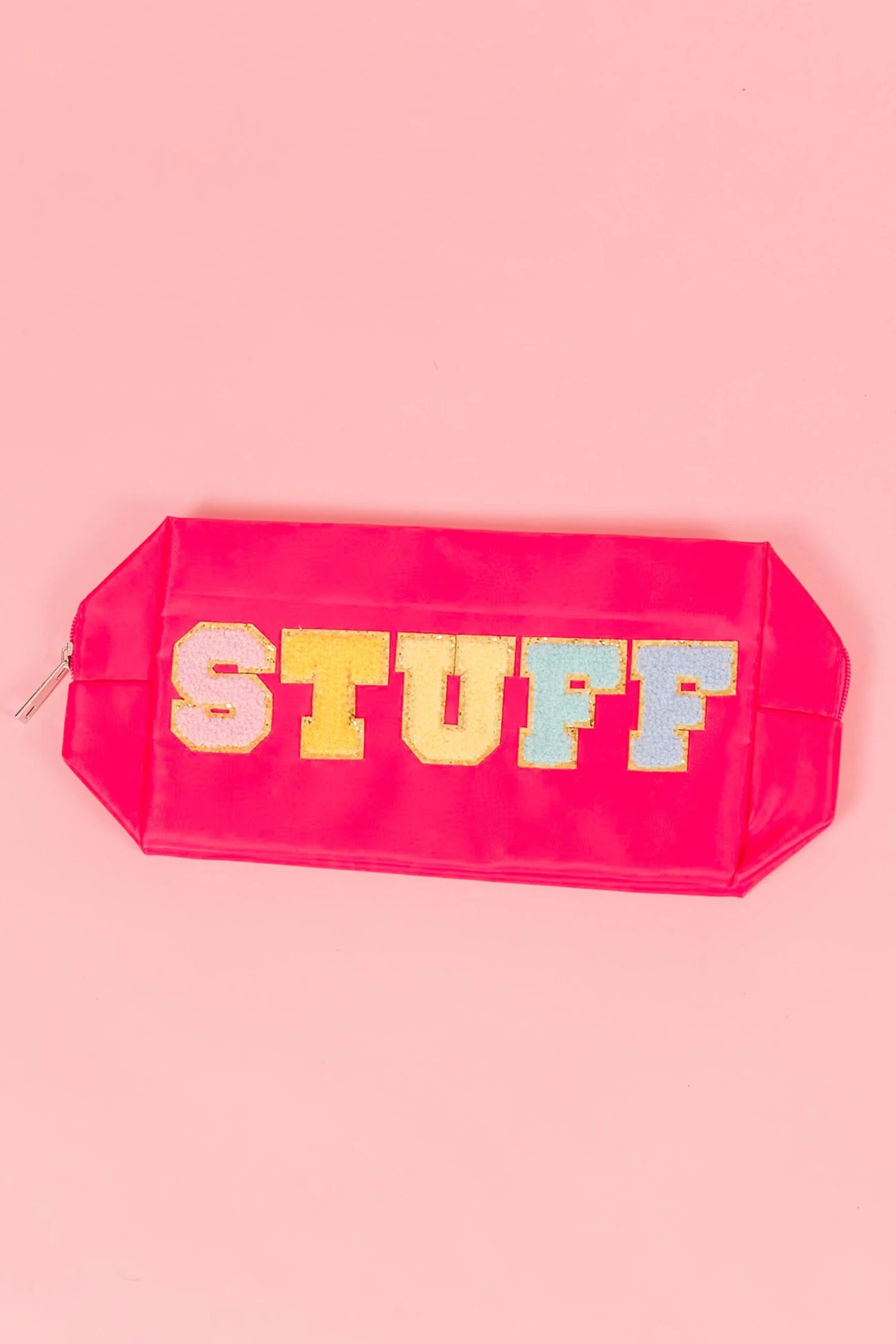 All My Stuff Beauty Bag, Fuchsia 2 All My Stuff Beauty Bag, Fuchsia - Image 2