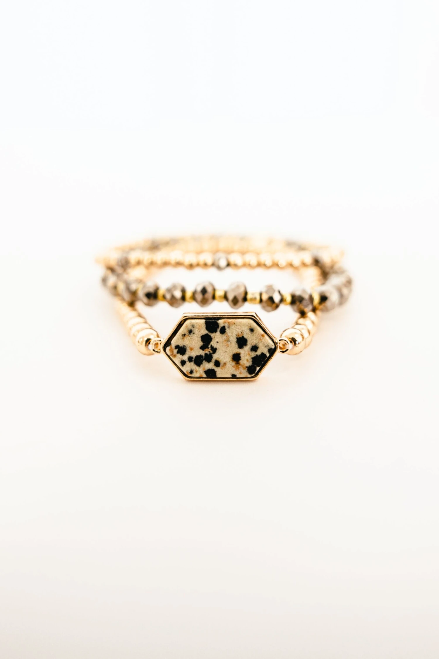 All Sides Of Me Bracelet, Dalmatian 1 All Sides Of Me Bracelet, Dalmatian