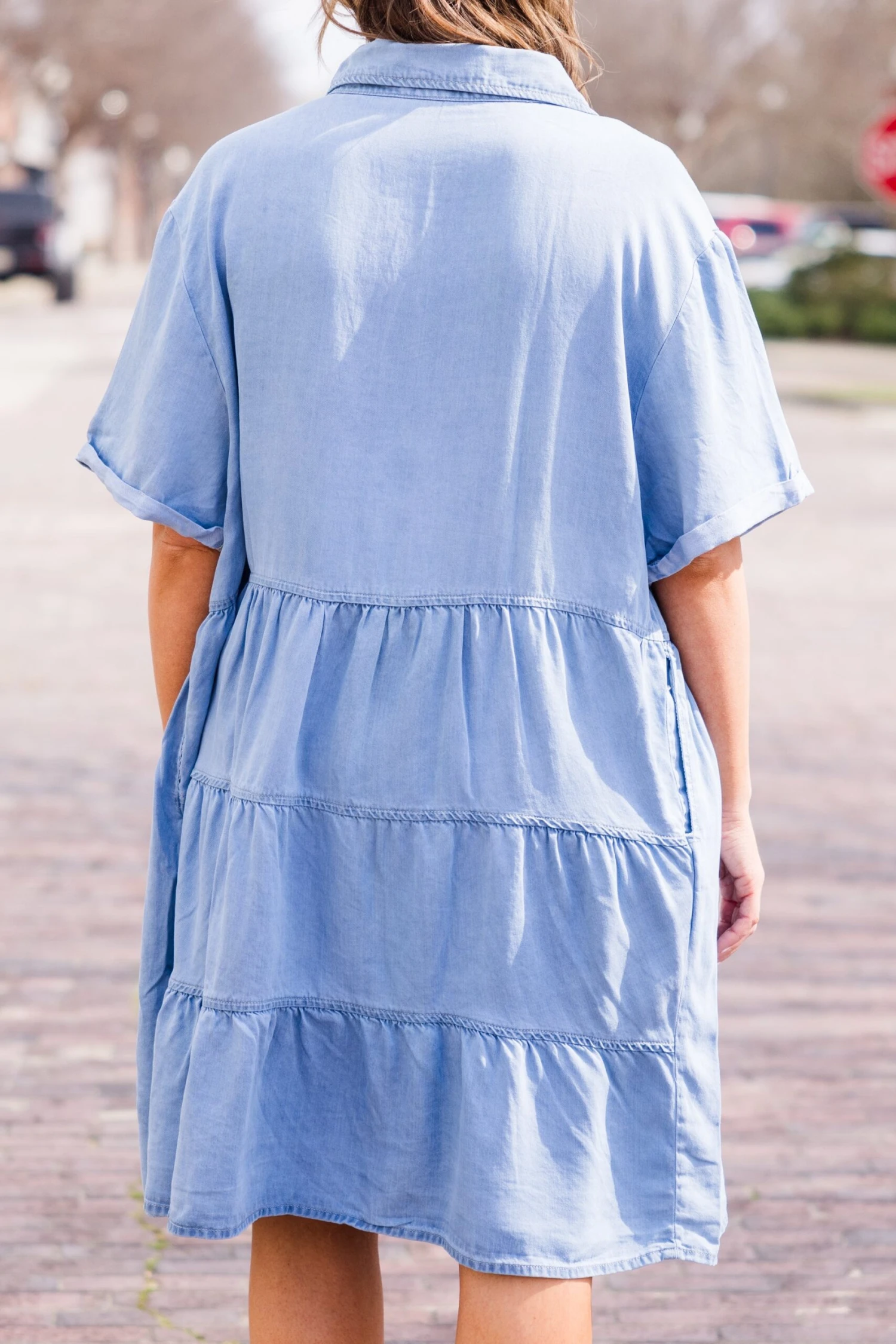 All The Joy Dress, Light Wash 7 All The Joy Dress, Light Wash - Image 7