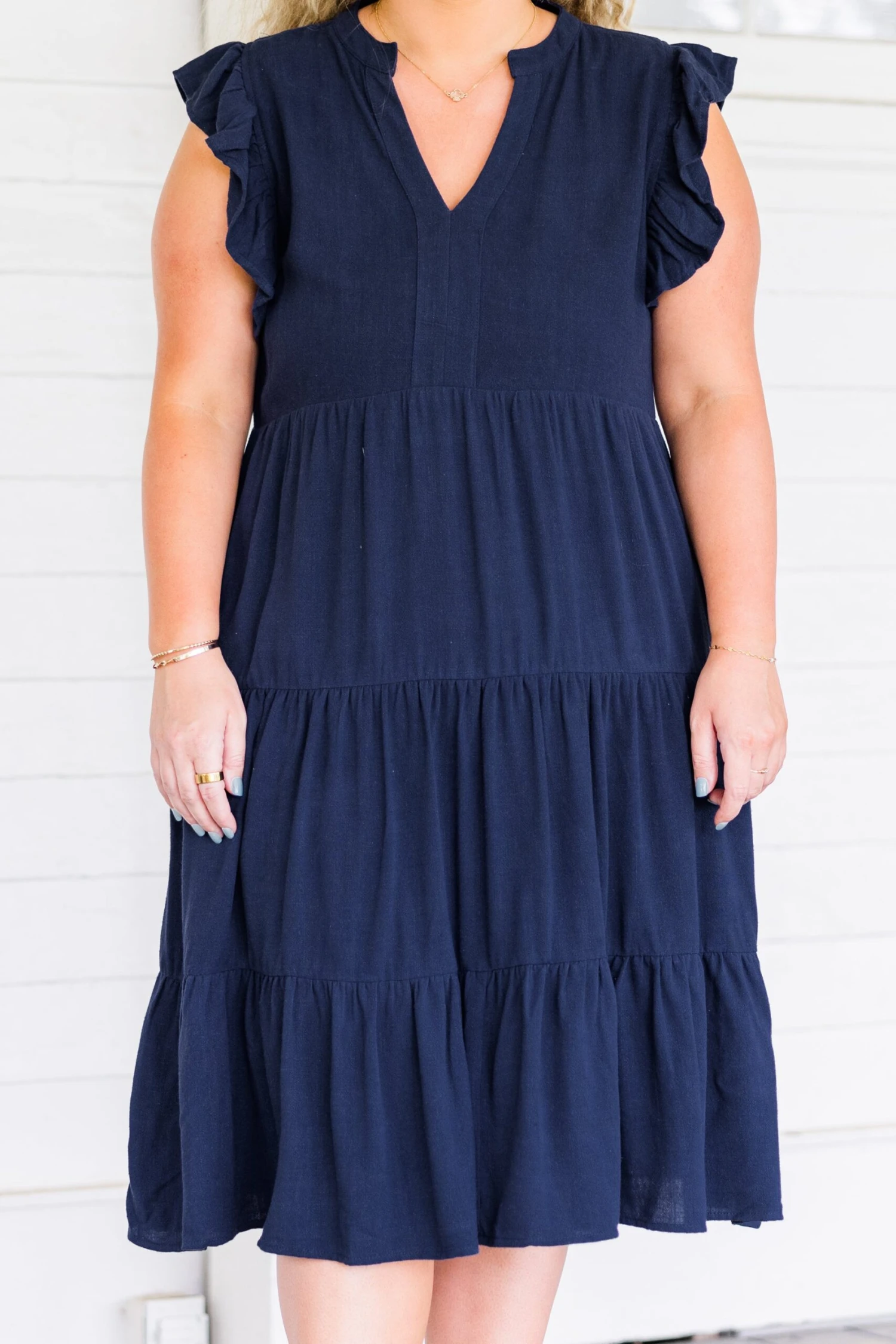 All Up To You Dress, Navy 6 All Up To You Dress, Navy - Image 6