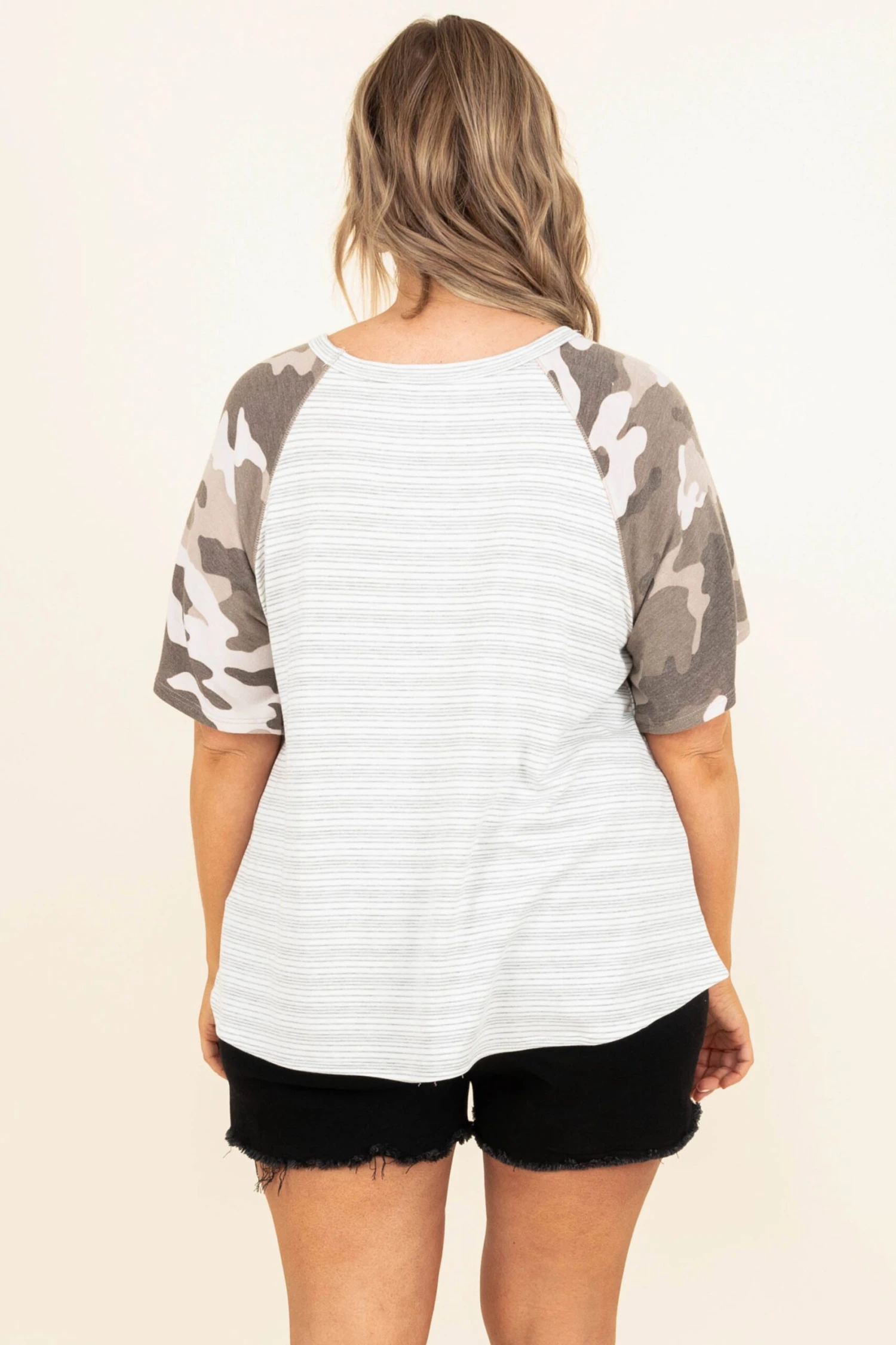 All You Need To Know Top, Ivory-Charcoal 5 All You Need To Know Top, Ivory-Charcoal - Image 5