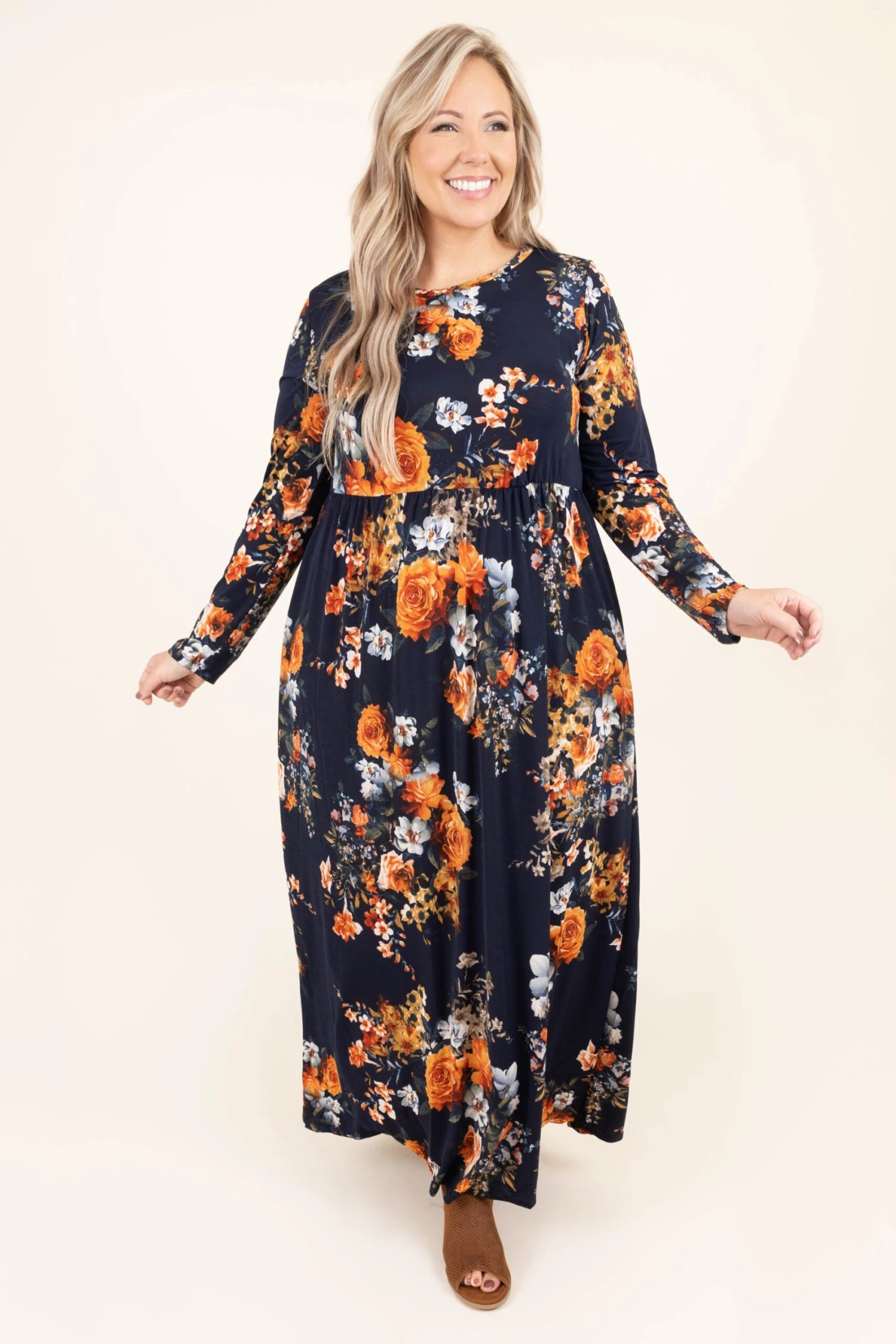 Almost Second Nature Dress, Navy 3 Almost Second Nature Dress, Navy - Image 3