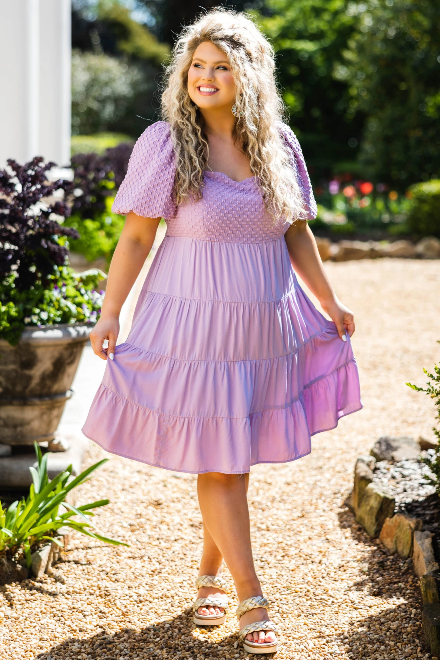 Angels Like You Dress, Lavender 2 Angels Like You Dress, Lavender - Image 2