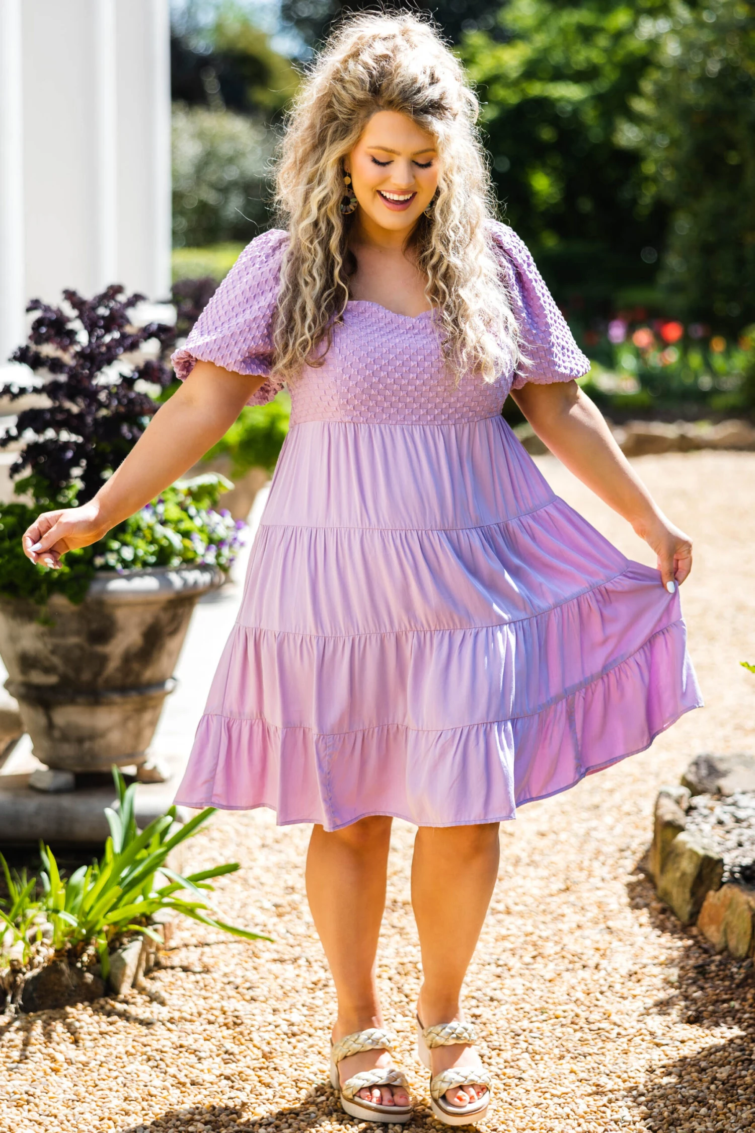 Angels Like You Dress, Lavender 3 Angels Like You Dress, Lavender - Image 3