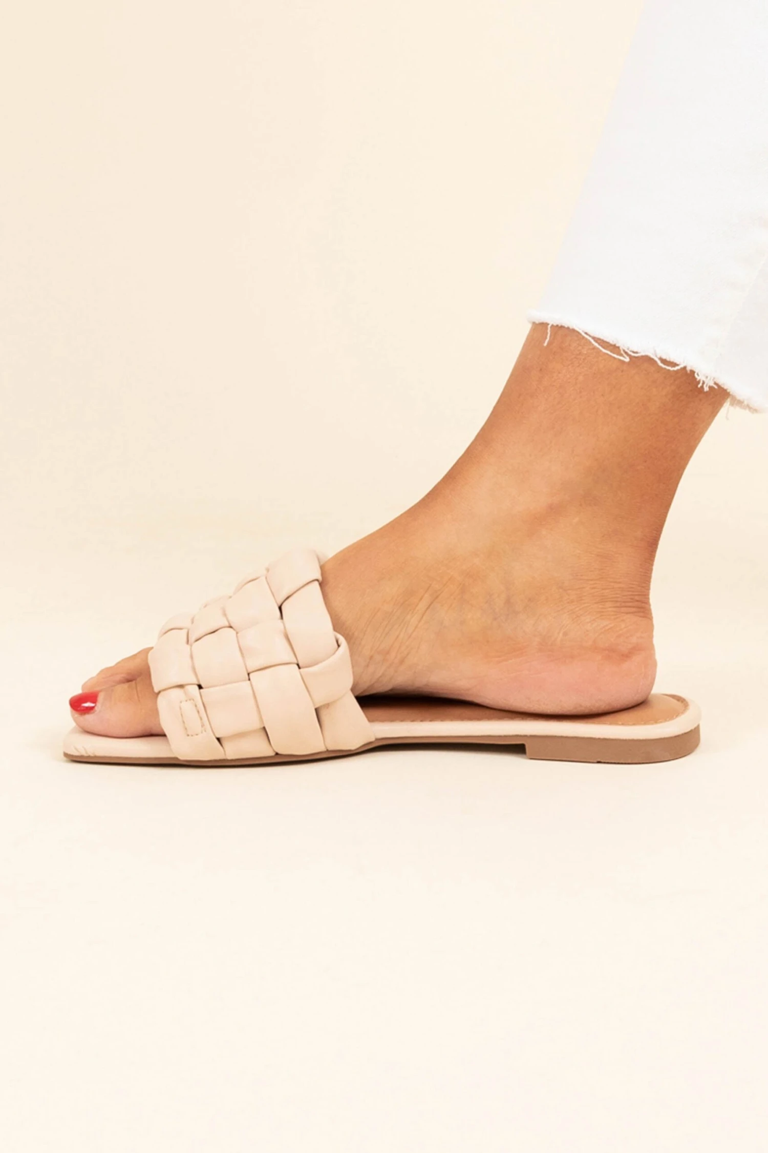 Another Day In The City Sandals, Nude 3 Another Day In The City Sandals, Nude - Image 3