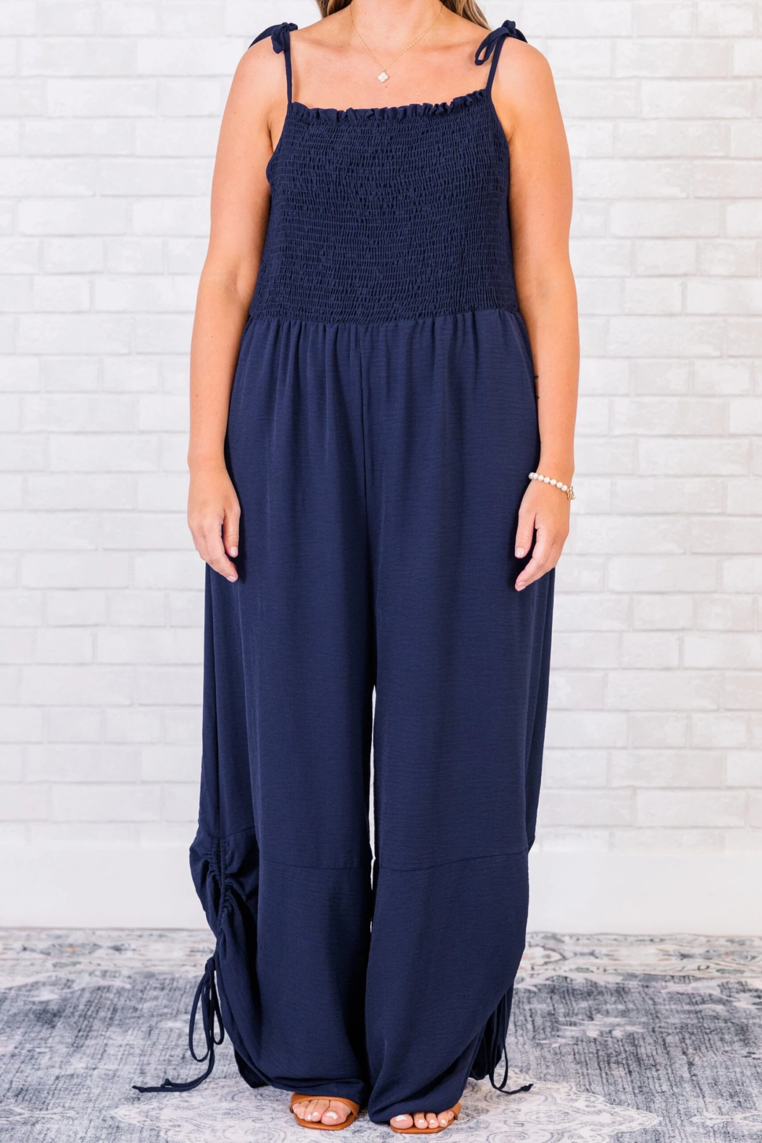 Another Lifetime Jumpsuit, Navy 6 Another Lifetime Jumpsuit, Navy - Image 6