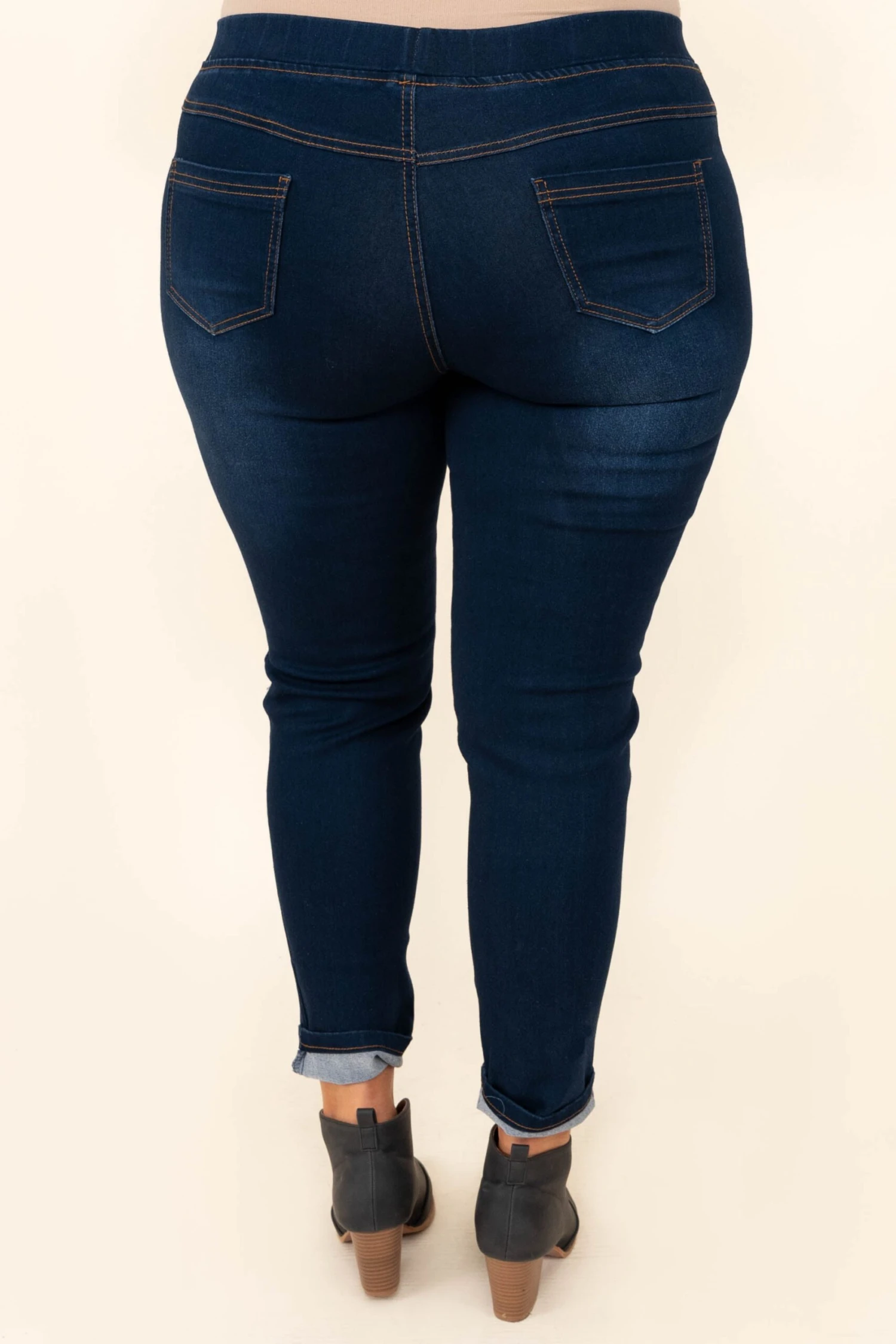 Answer The Phone Jeggings, Dark Wash 5 Answer The Phone Jeggings, Dark Wash - Image 5