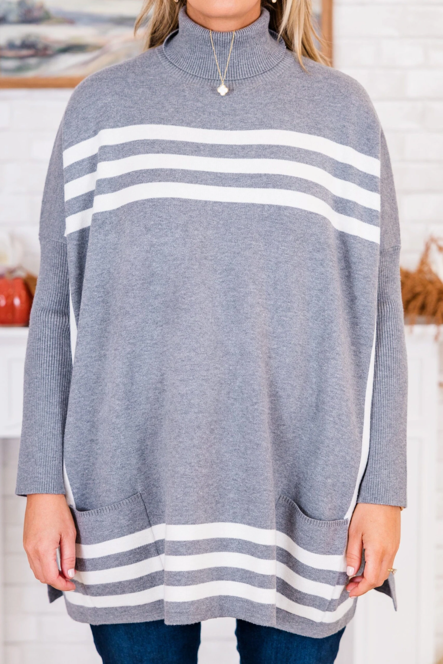 Anything For My Baby Tunic, Heather Gray 5 Anything For My Baby Tunic, Heather Gray - Image 5