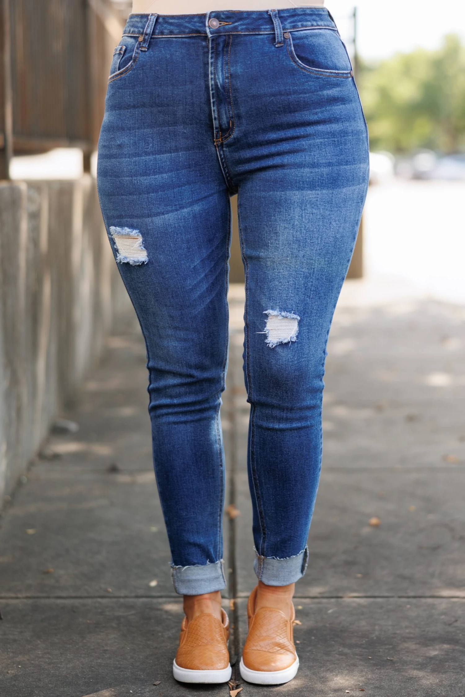 Are You Down Jeggings, Medium Blue 3 Are You Down Jeggings, Medium Blue - Image 3