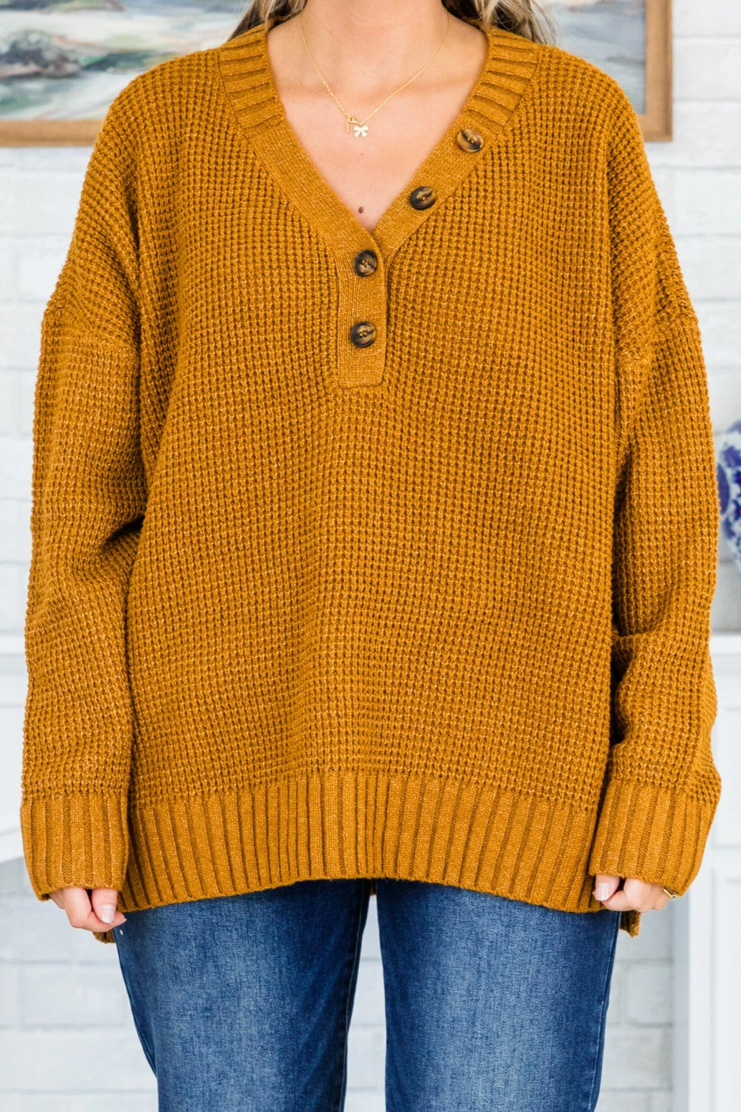 At The Summit Sweater, Camel 5 At The Summit Sweater, Camel - Image 5