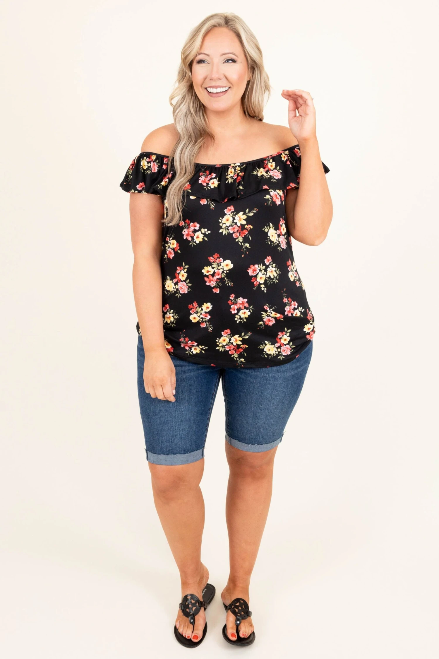 Awaiting Truth Top, Black 2 Awaiting Truth Top, Black - Image 2