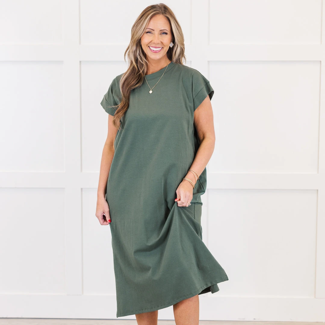 Be At The Store Dress, Ash Jade 7 Be At The Store Dress, Ash Jade - Image 7