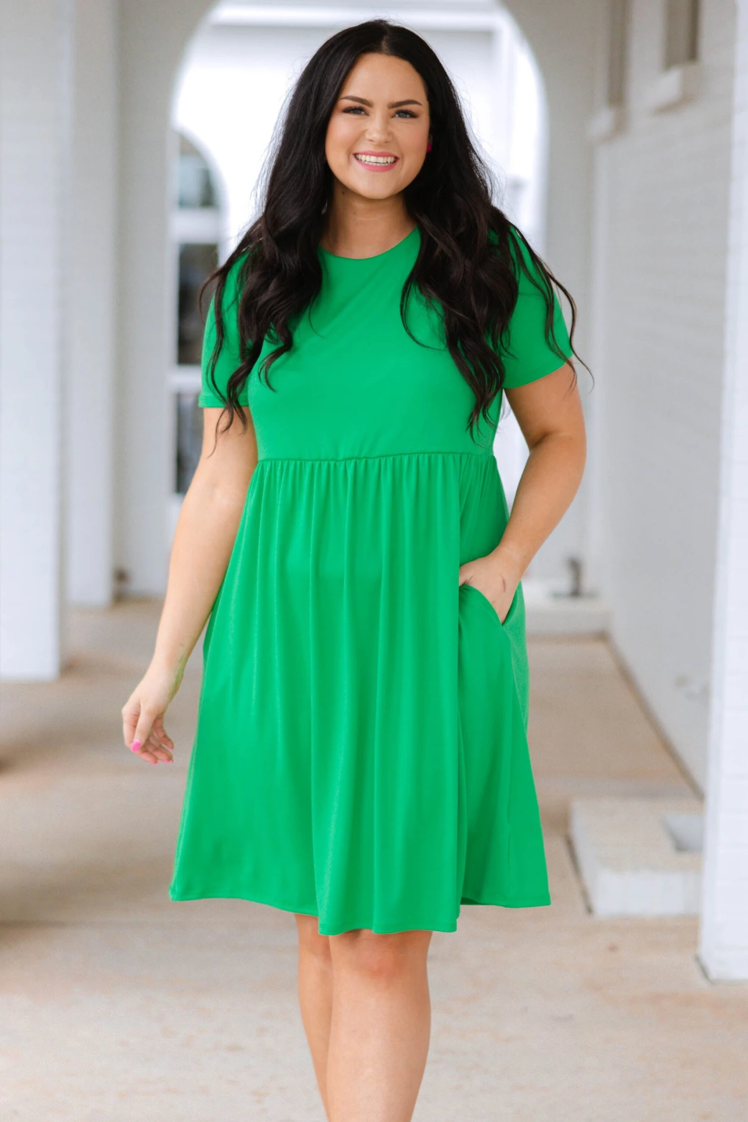 Be Careful With Me Dress, Kelly Green 1 Be Careful With Me Dress, Kelly Green