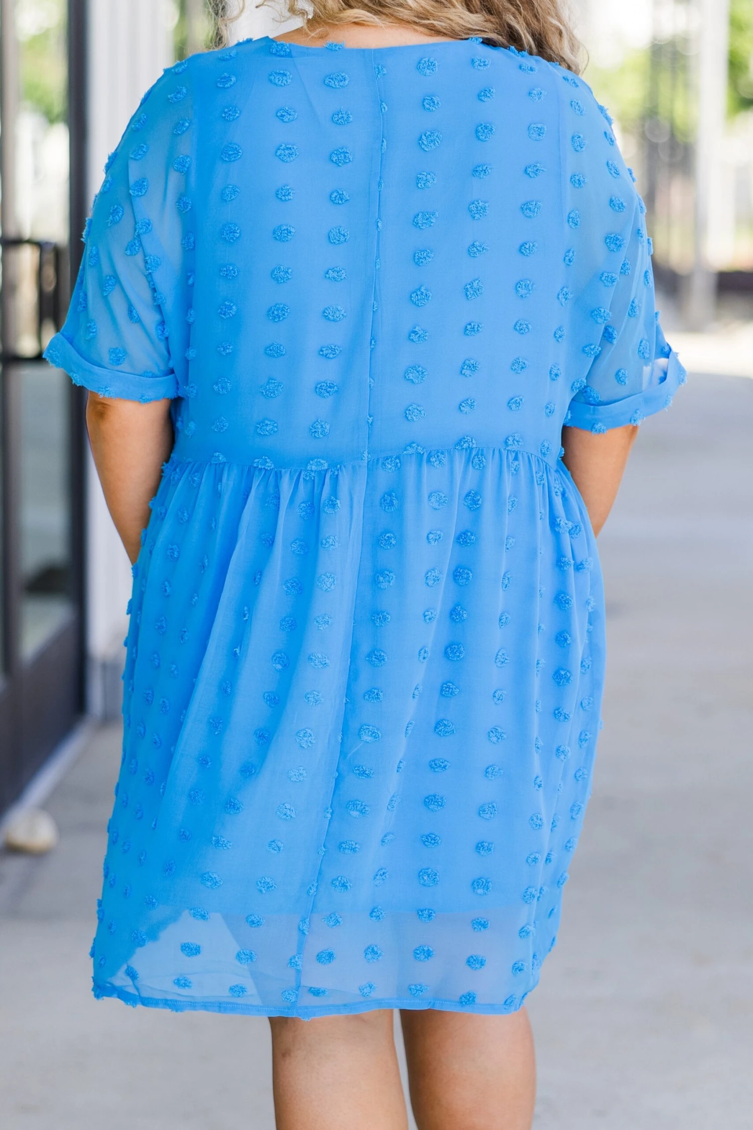 Be Spotted Dress, Deep Sky 7 Be Spotted Dress, Deep Sky - Image 7