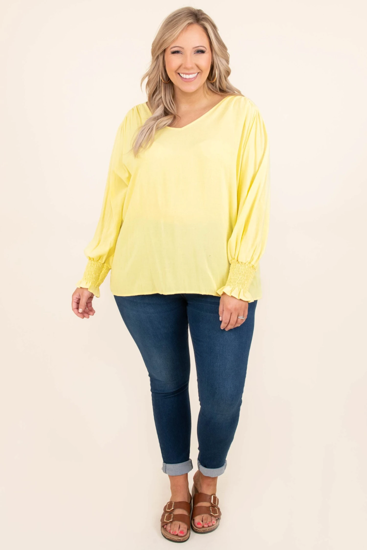 Beautiful Sun Top, Yellow 3 Beautiful Sun Top, Yellow - Image 3