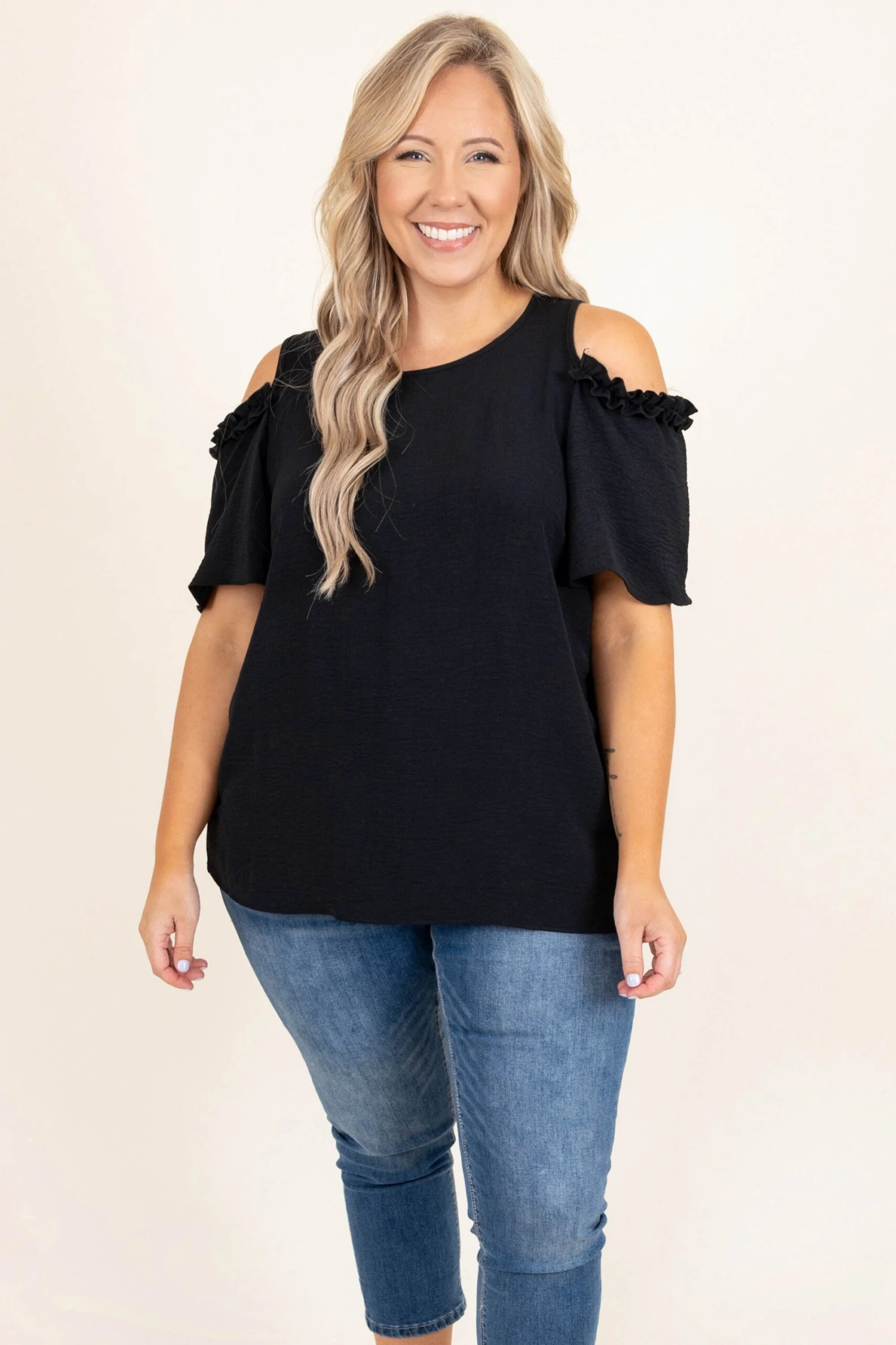 Beauty And Better Top, Black 1 Beauty And Better Top, Black