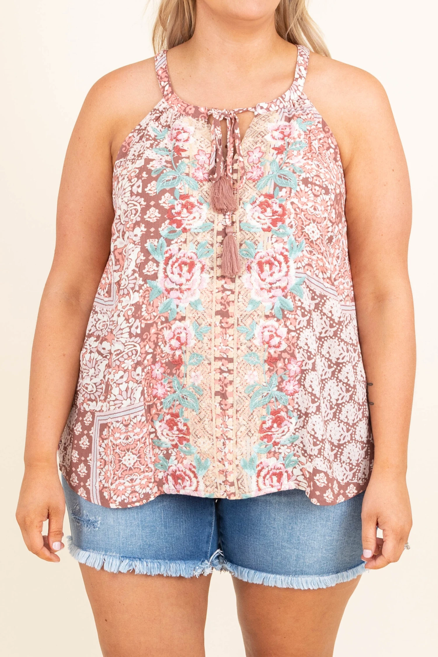 Beauty With Ease Top, Mauve 4 Beauty With Ease Top, Mauve - Image 4