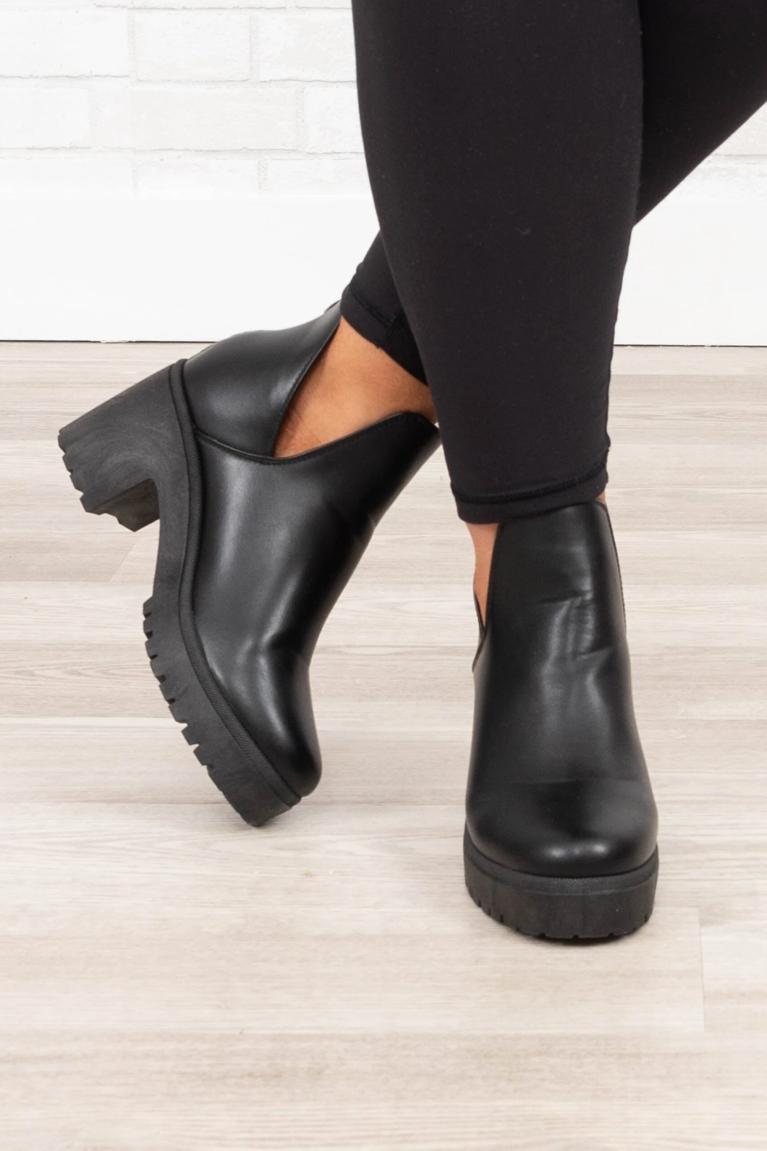 Big Steps Booties, Black 1 Big Steps Booties, Black