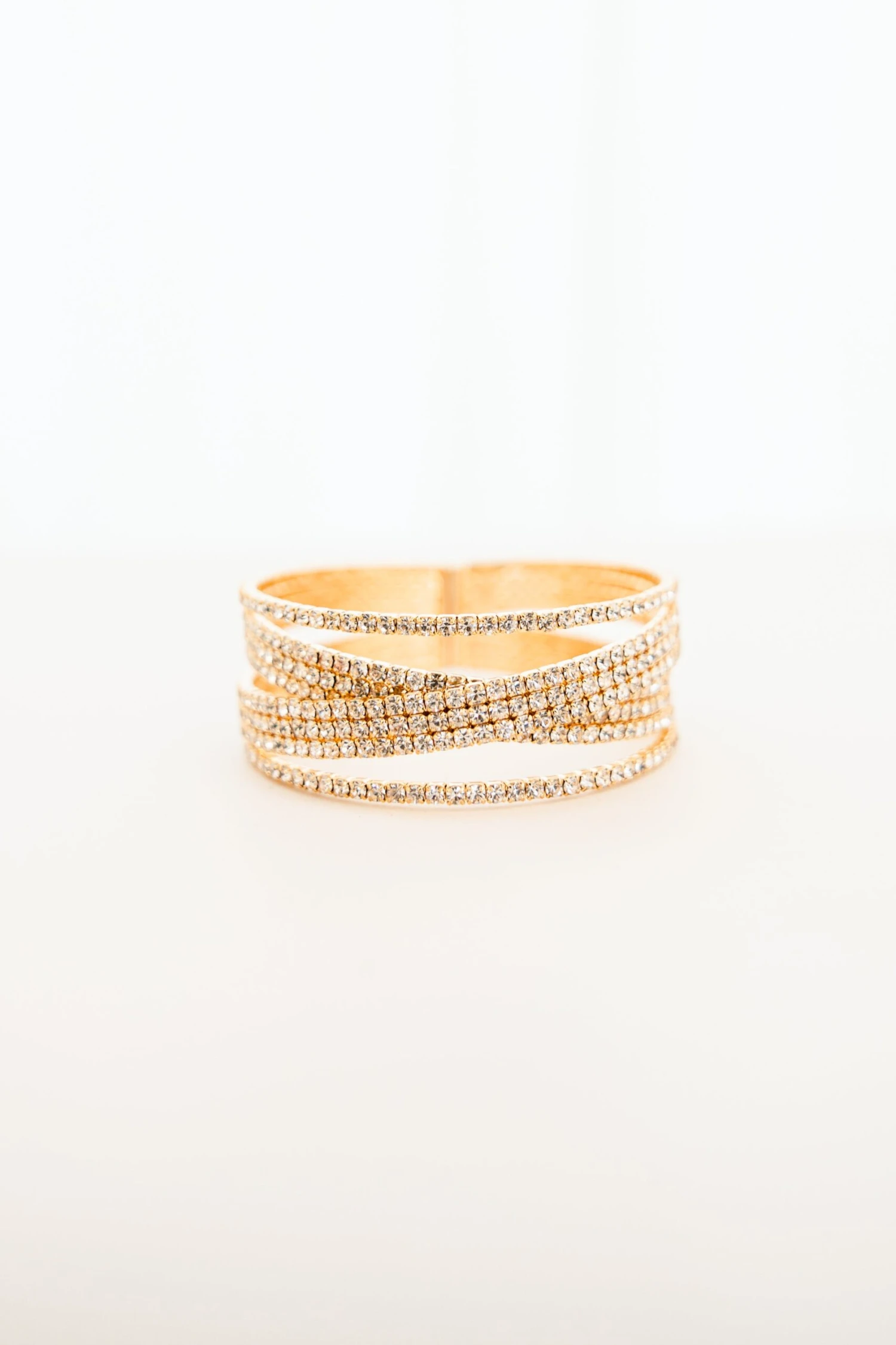 Bling Empire Bracelet, Gold 5 Bling Empire Bracelet, Gold - Image 5