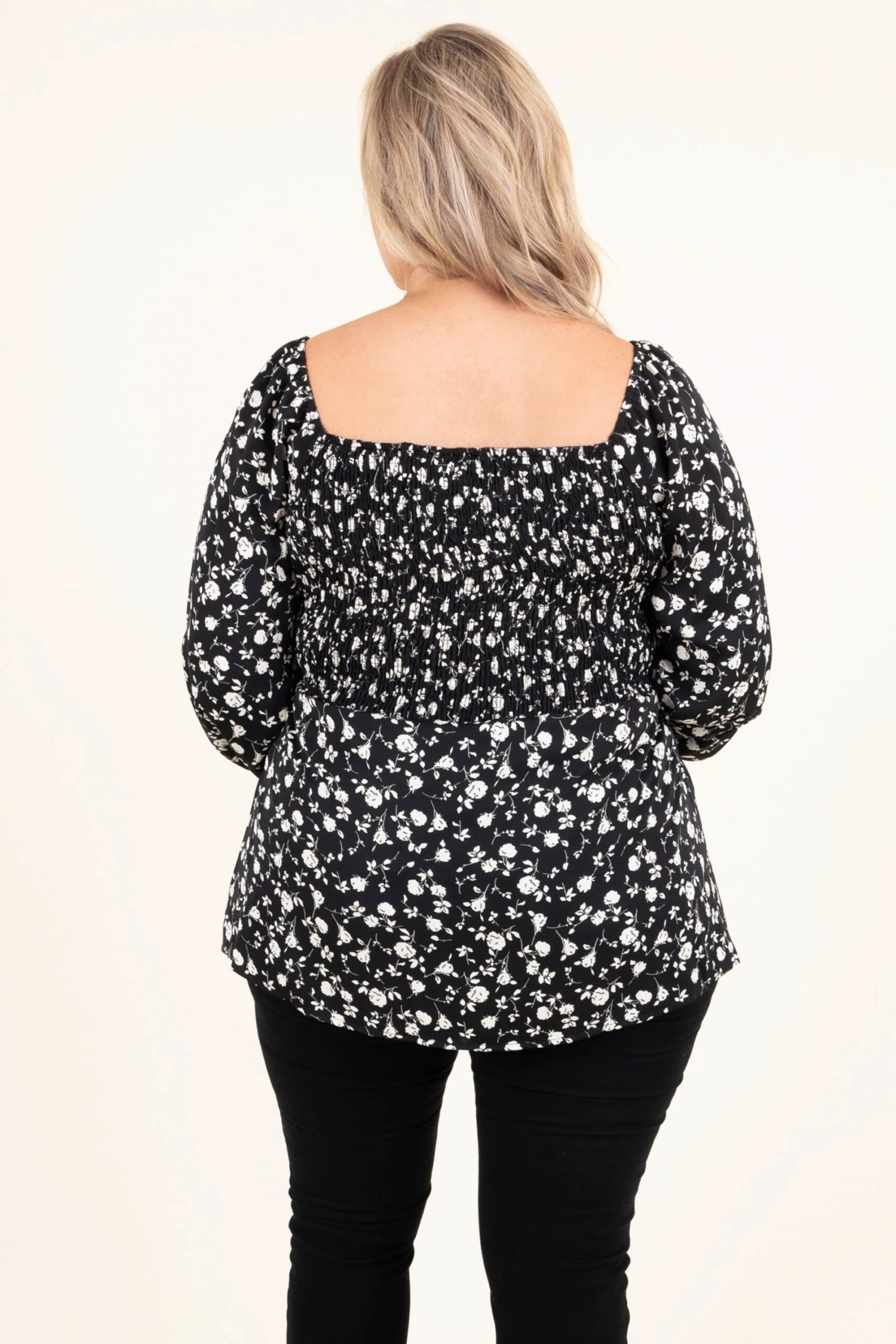 Bloom And Grow Top, Black 5 Bloom And Grow Top, Black - Image 5