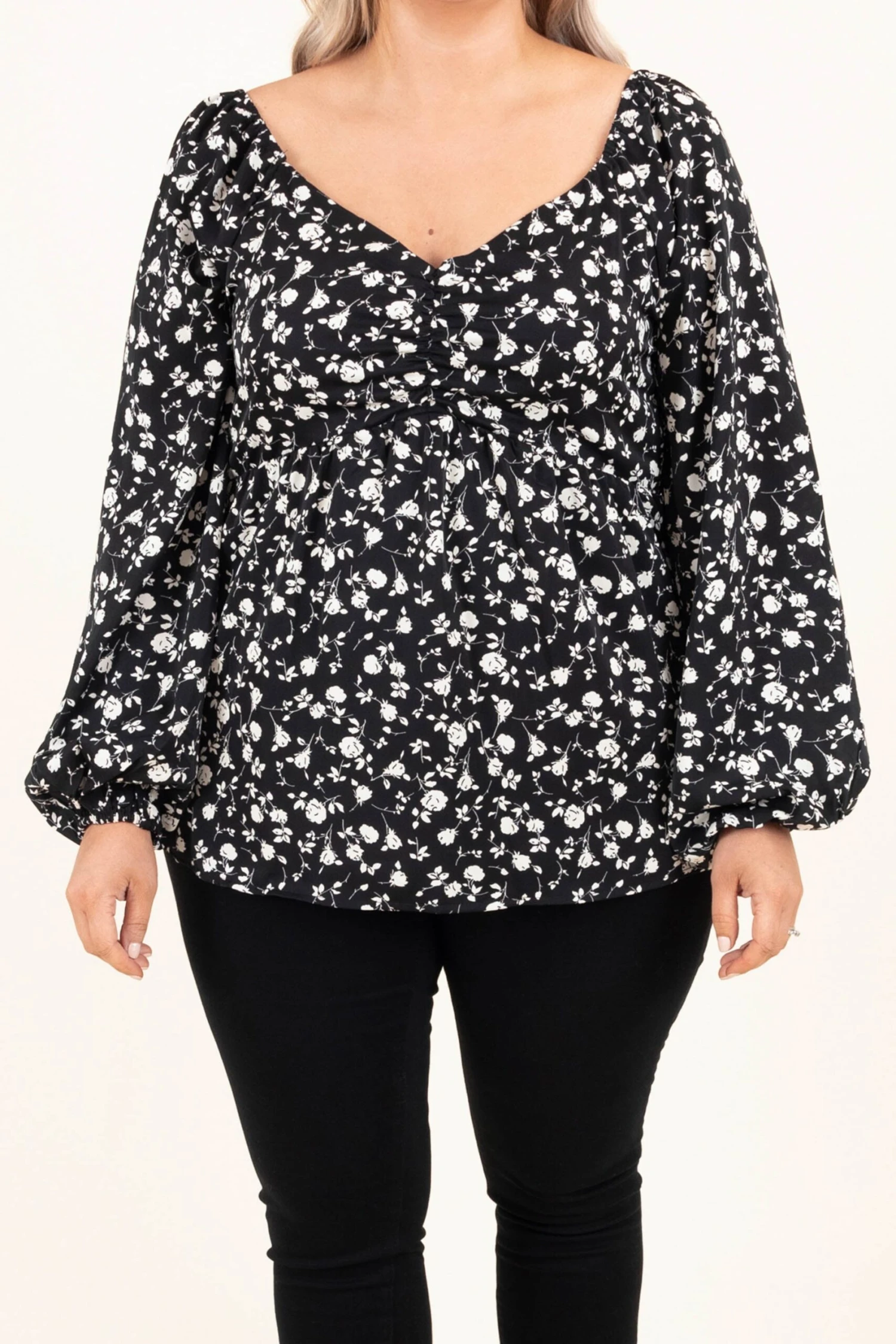 Bloom And Grow Top, Black 4 Bloom And Grow Top, Black - Image 4