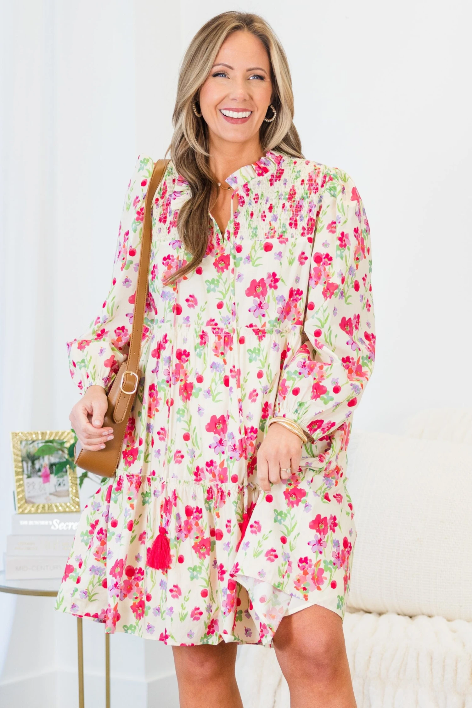 Blush In The Spring Dress, Pink 1 Blush In The Spring Dress, Pink