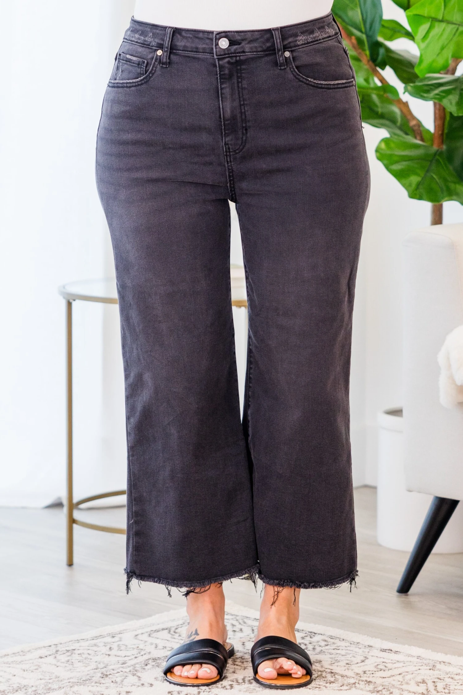 Boy Is Mine Jeans, Washed Black 1 Boy Is Mine Jeans, Washed Black