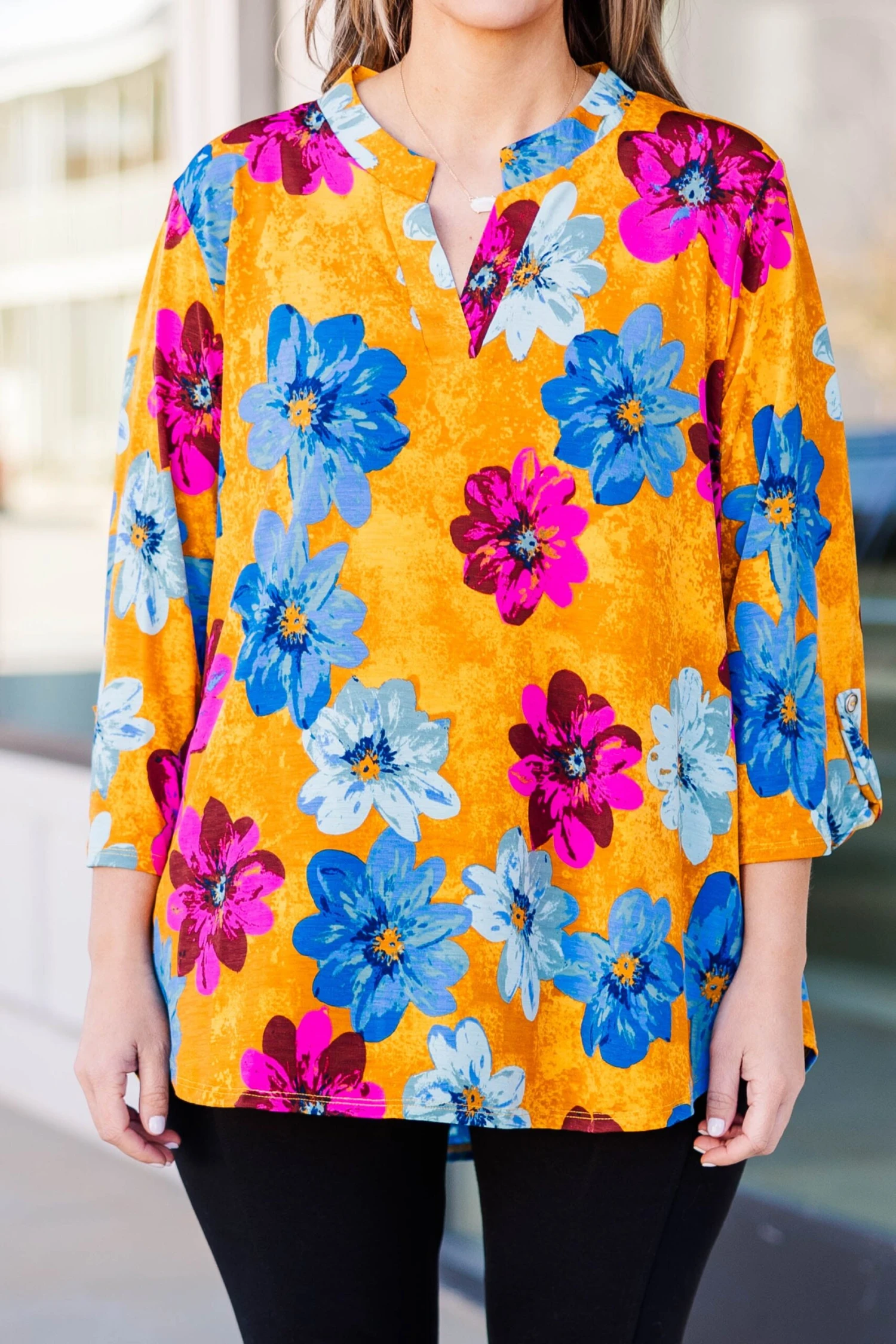 Bring Me Peace Top, Marigold 5 Bring Me Peace Top, Marigold - Image 5