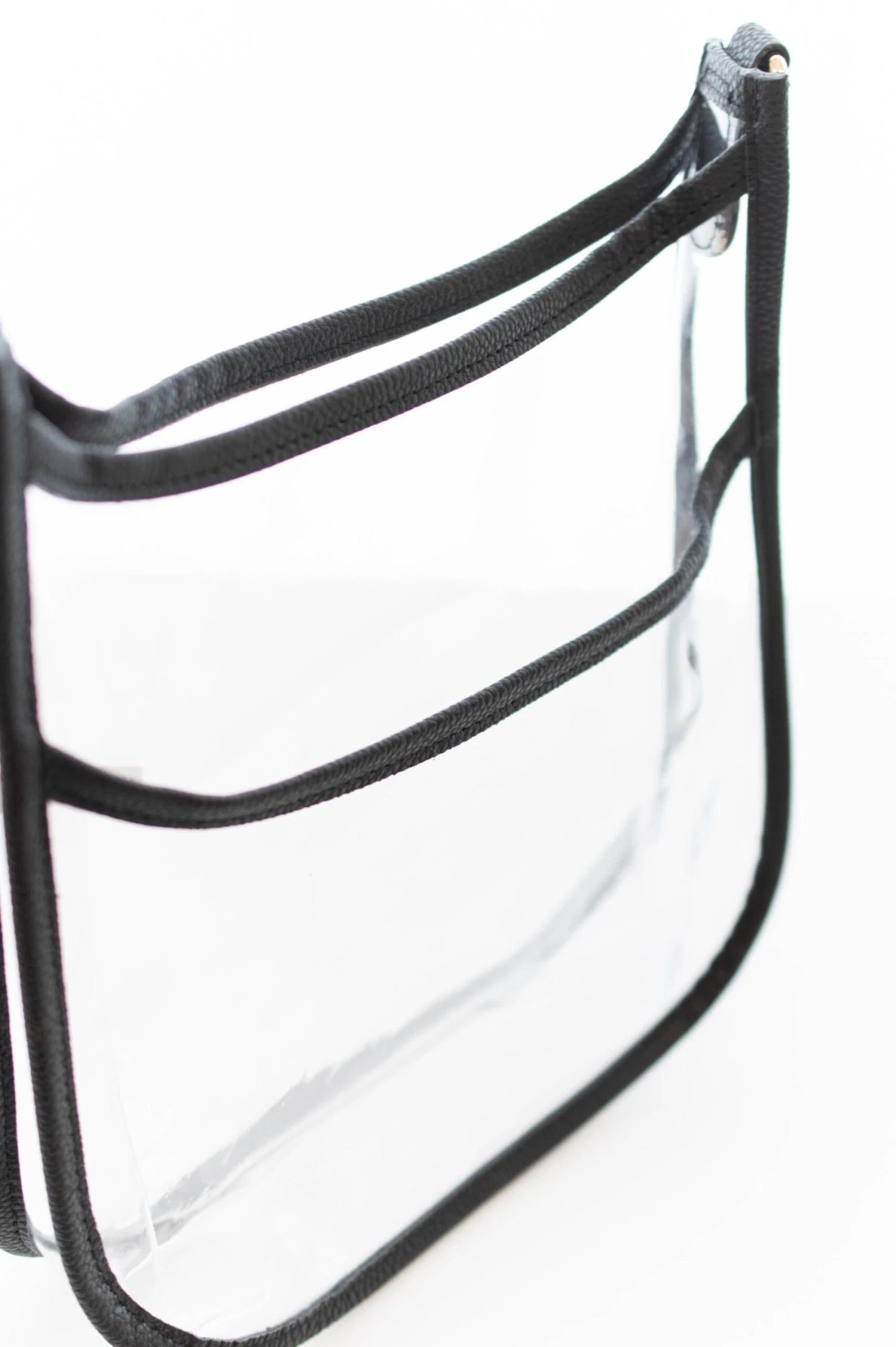 Bringing You With Me Clear Bag, Black 4 Bringing You With Me Clear Bag, Black - Image 4