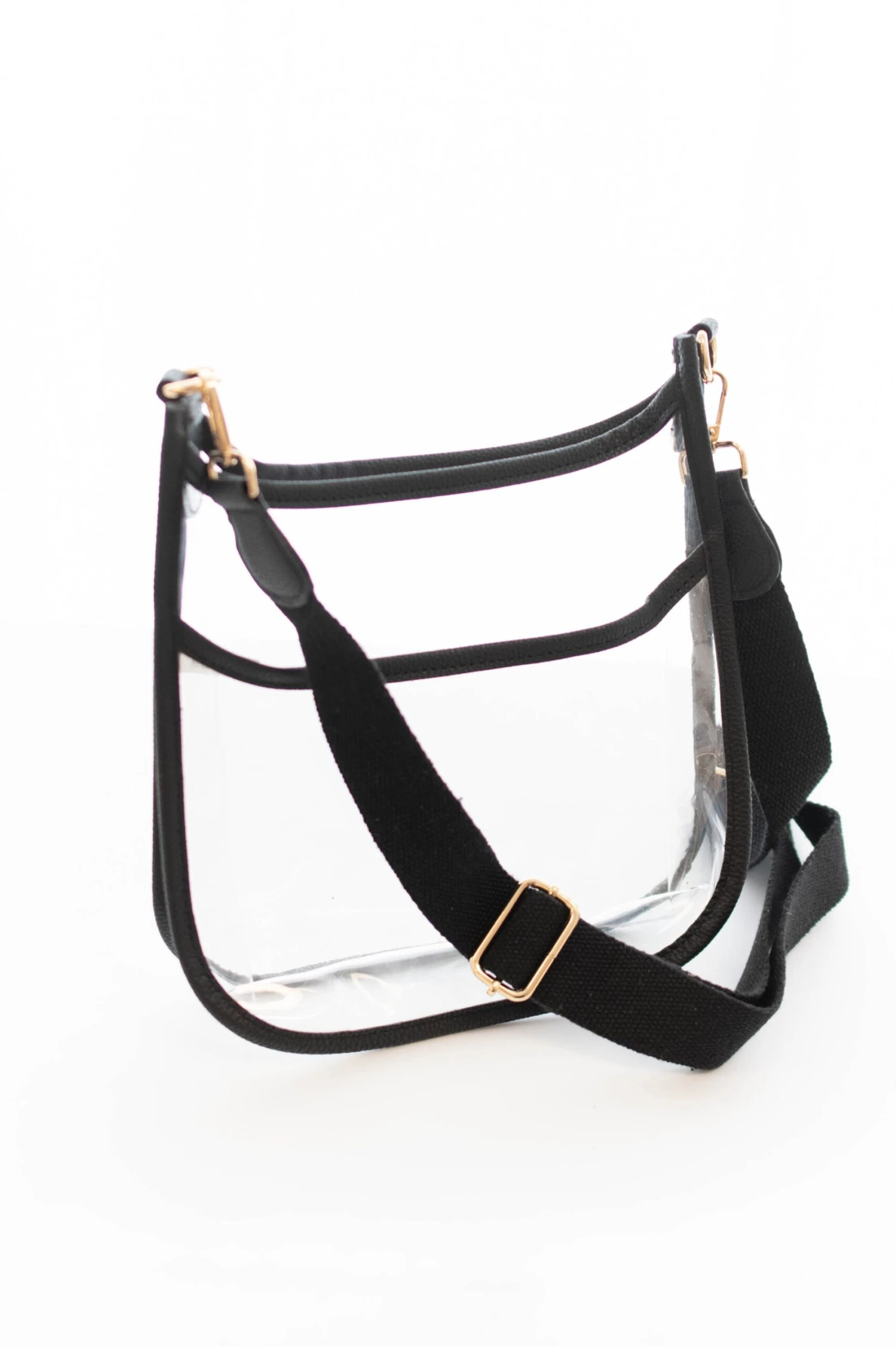 Bringing You With Me Clear Bag, Black 1 Bringing You With Me Clear Bag, Black