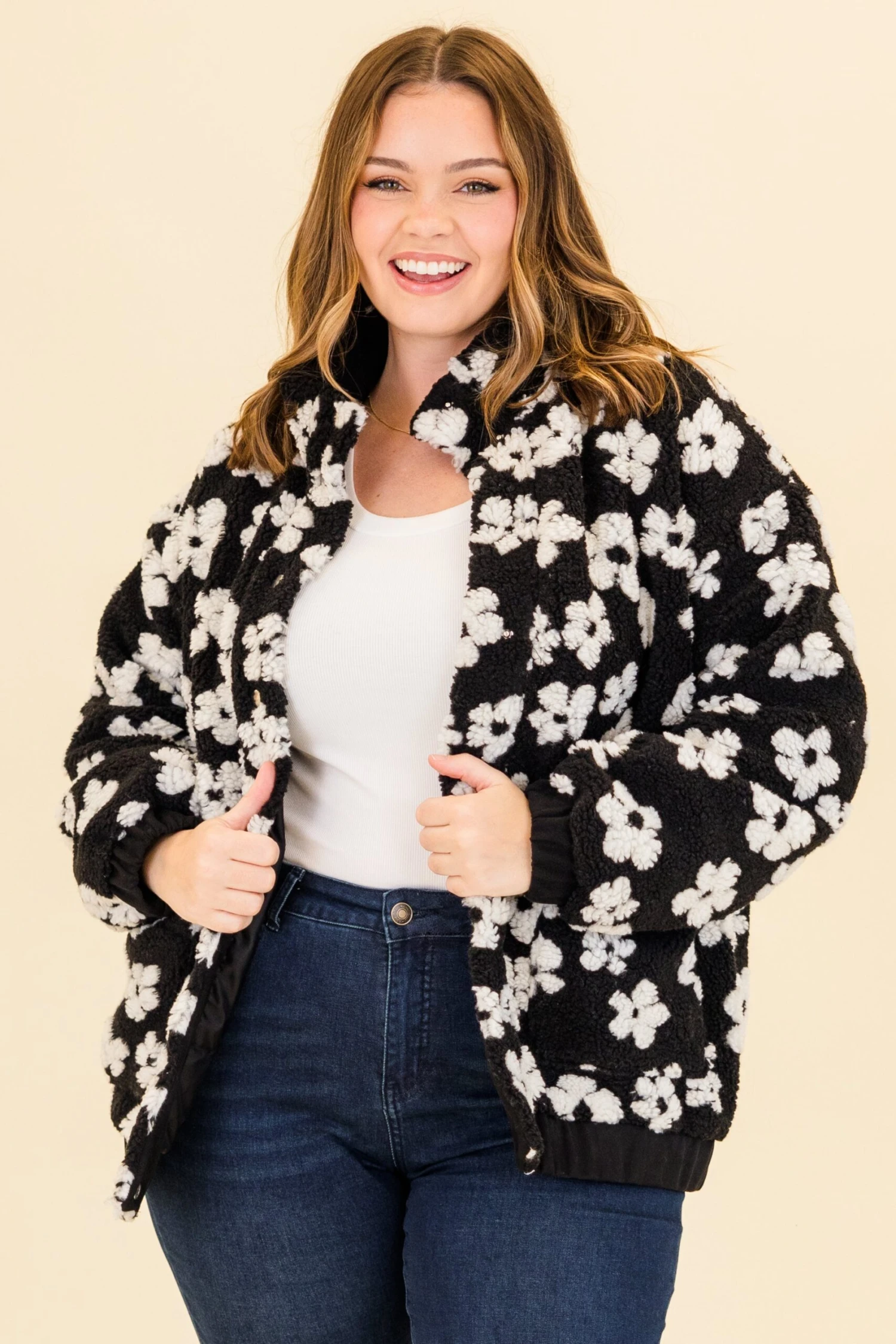 Cafe Conversations Jacket, Black 2 Cafe Conversations Jacket, Black - Image 2