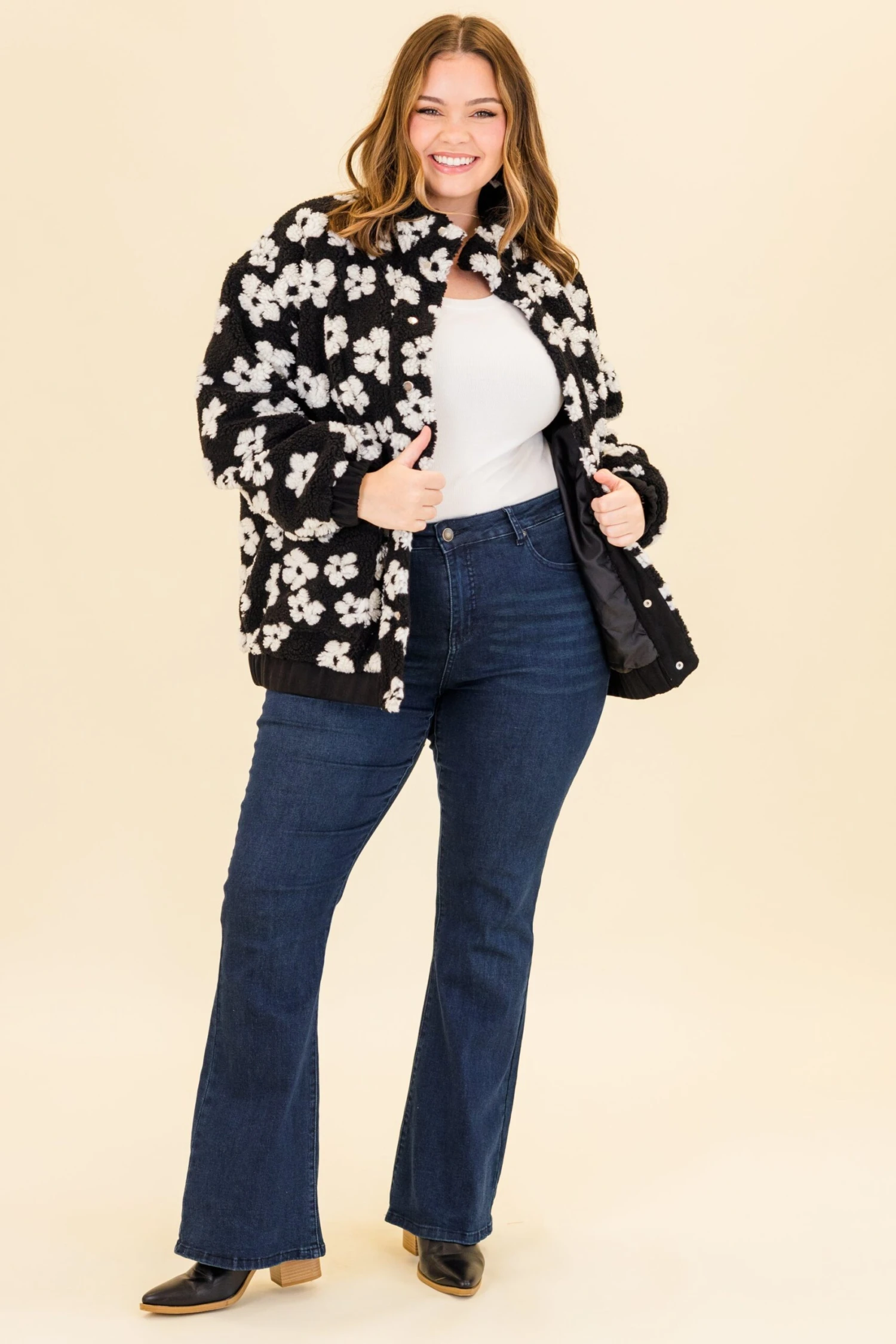 Cafe Conversations Jacket, Black 3 Cafe Conversations Jacket, Black - Image 3