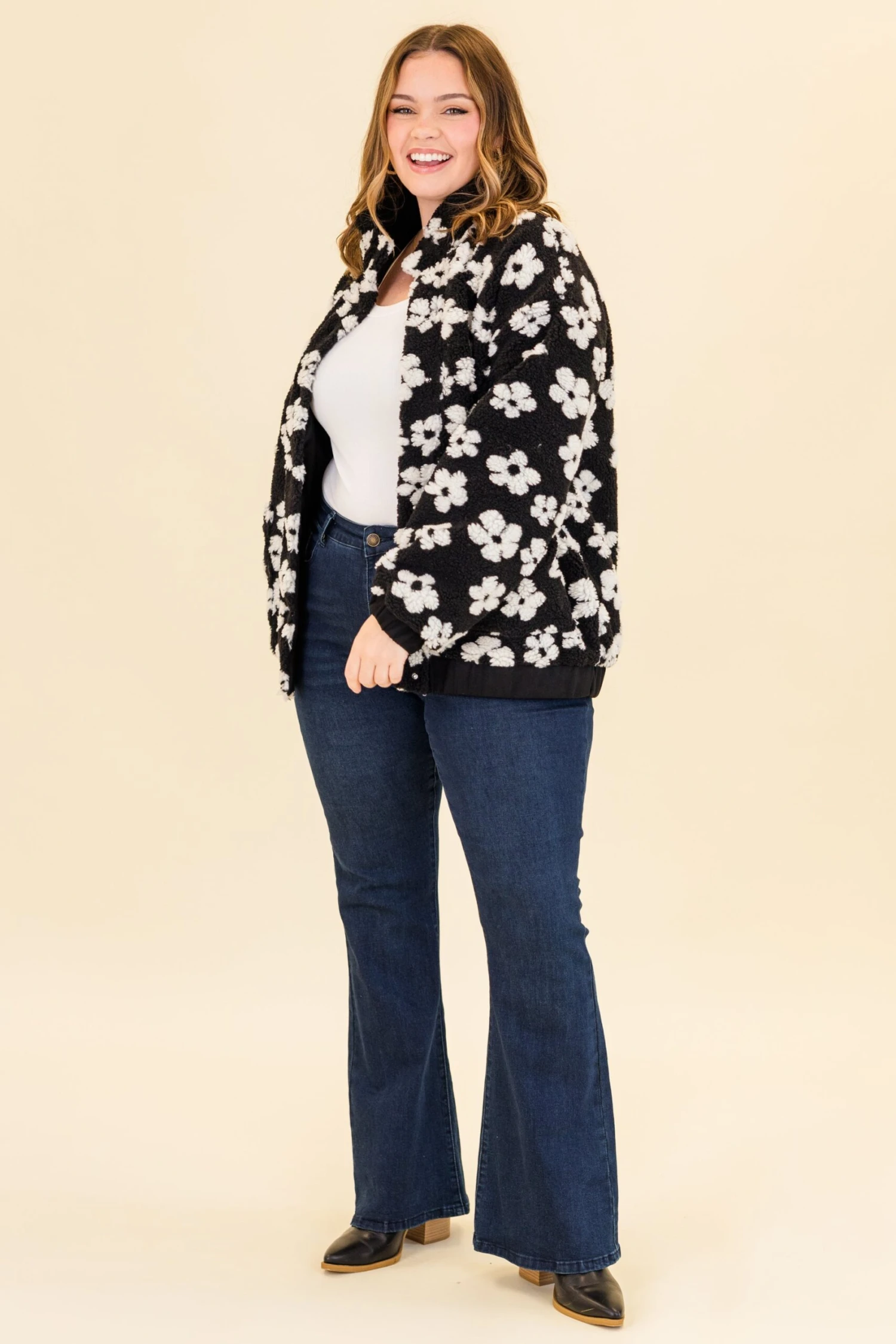 Cafe Conversations Jacket, Black 4 Cafe Conversations Jacket, Black - Image 4