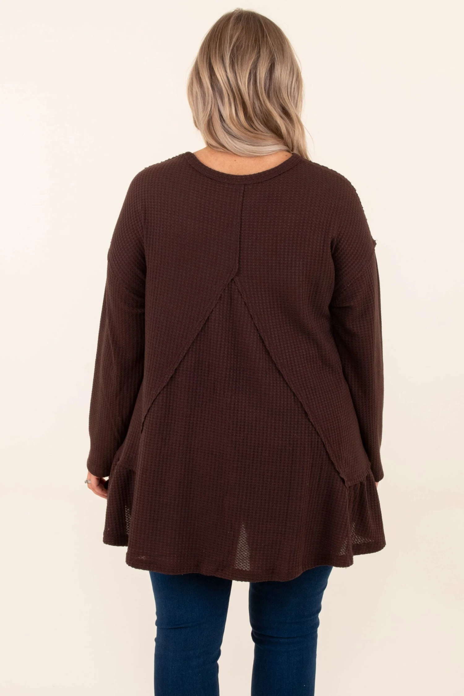 Can We Have Fun Tunic, Chocolate 5 Can We Have Fun Tunic, Chocolate - Image 5