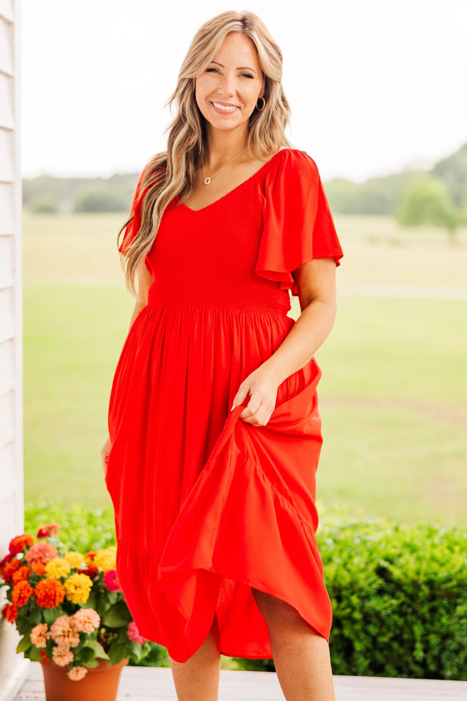 Can't Be Outdone Dress, Red 2 Can't Be Outdone Dress, Red - Image 2