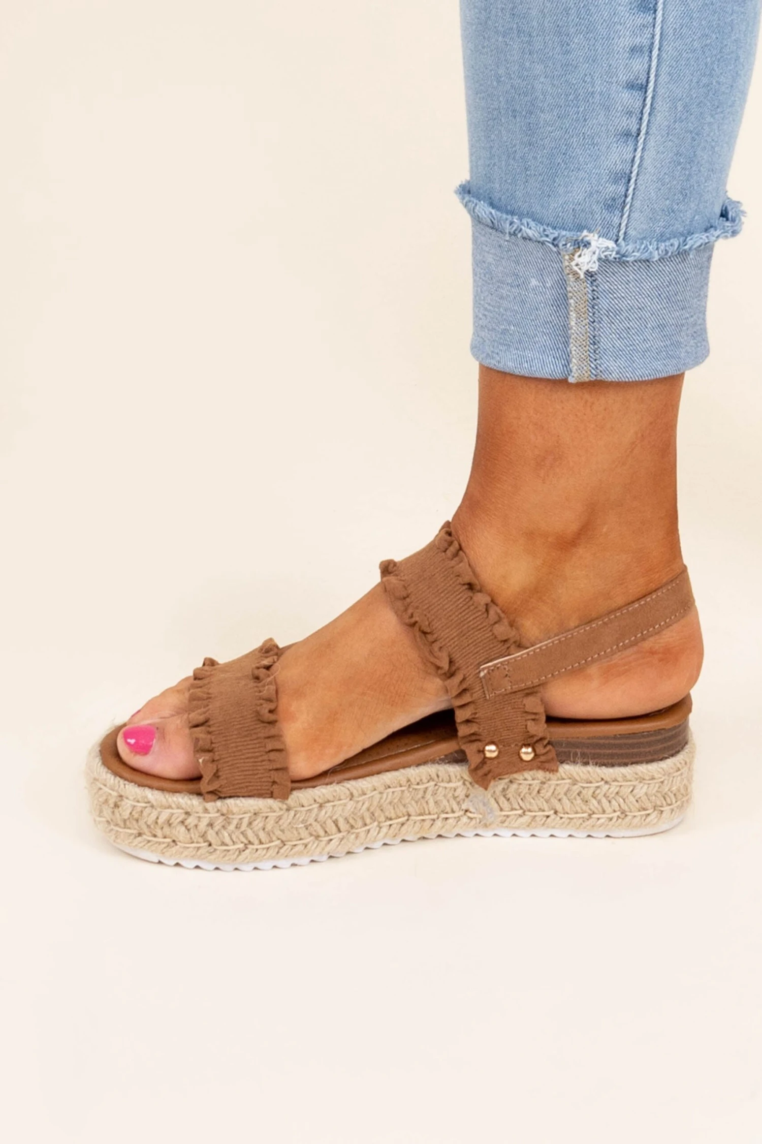 Catch The Show Sandals, New Tan 4 Catch The Show Sandals, New Tan - Image 4