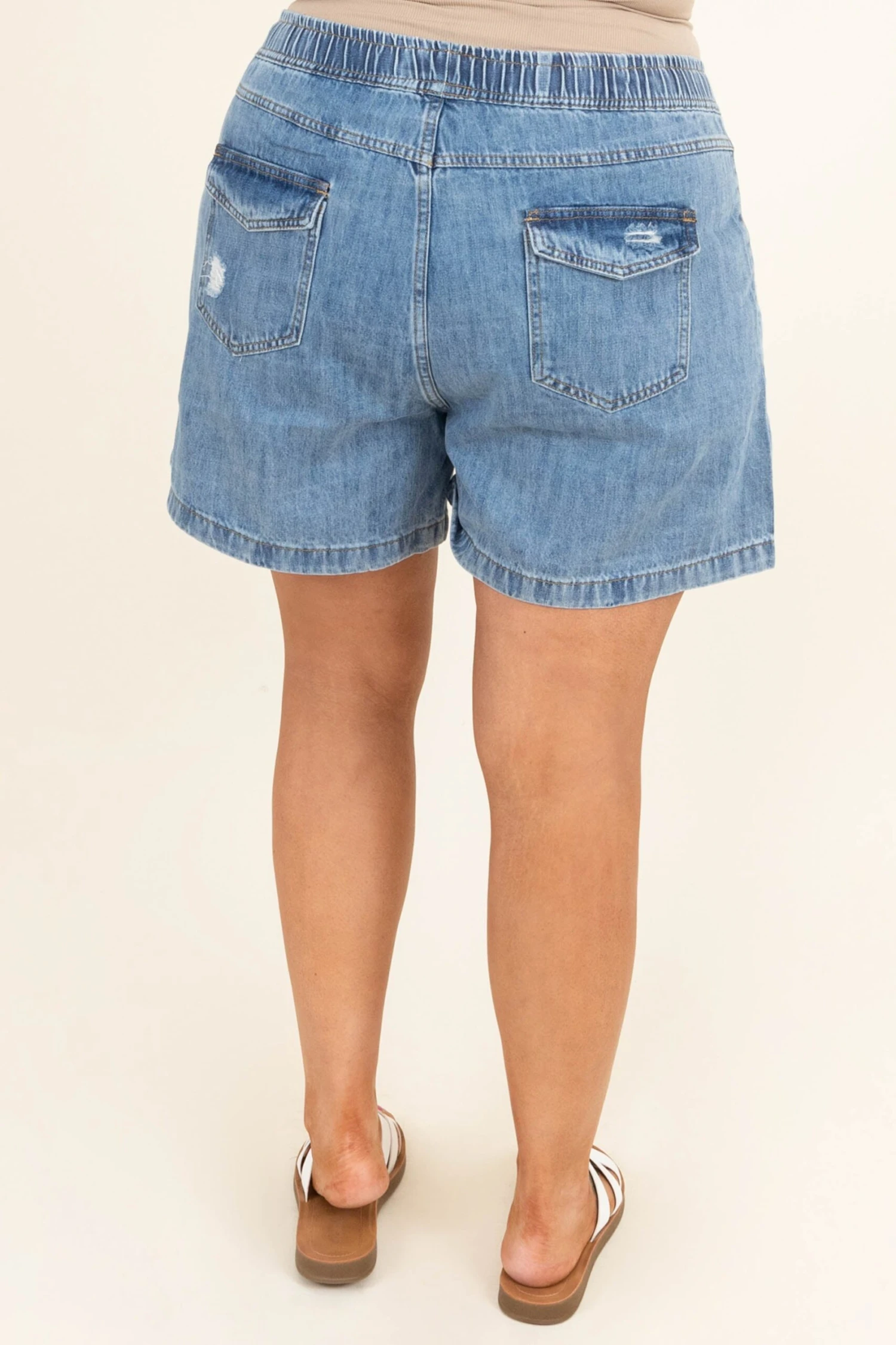 Catch The Tide Shorts, Denim Blue 5 Catch The Tide Shorts, Denim Blue - Image 5