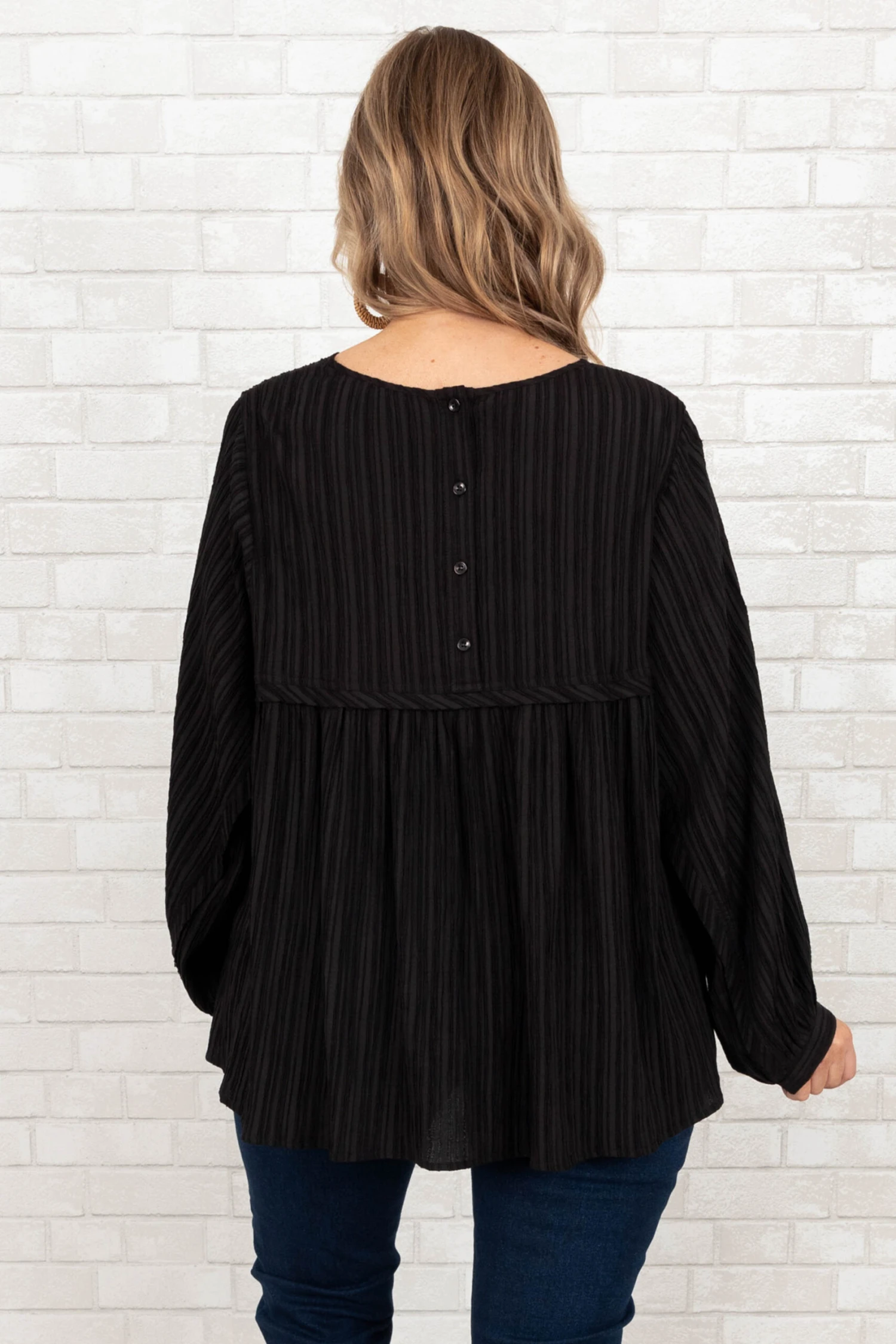 Change Can Be Good Top, Black 5 Change Can Be Good Top, Black - Image 5