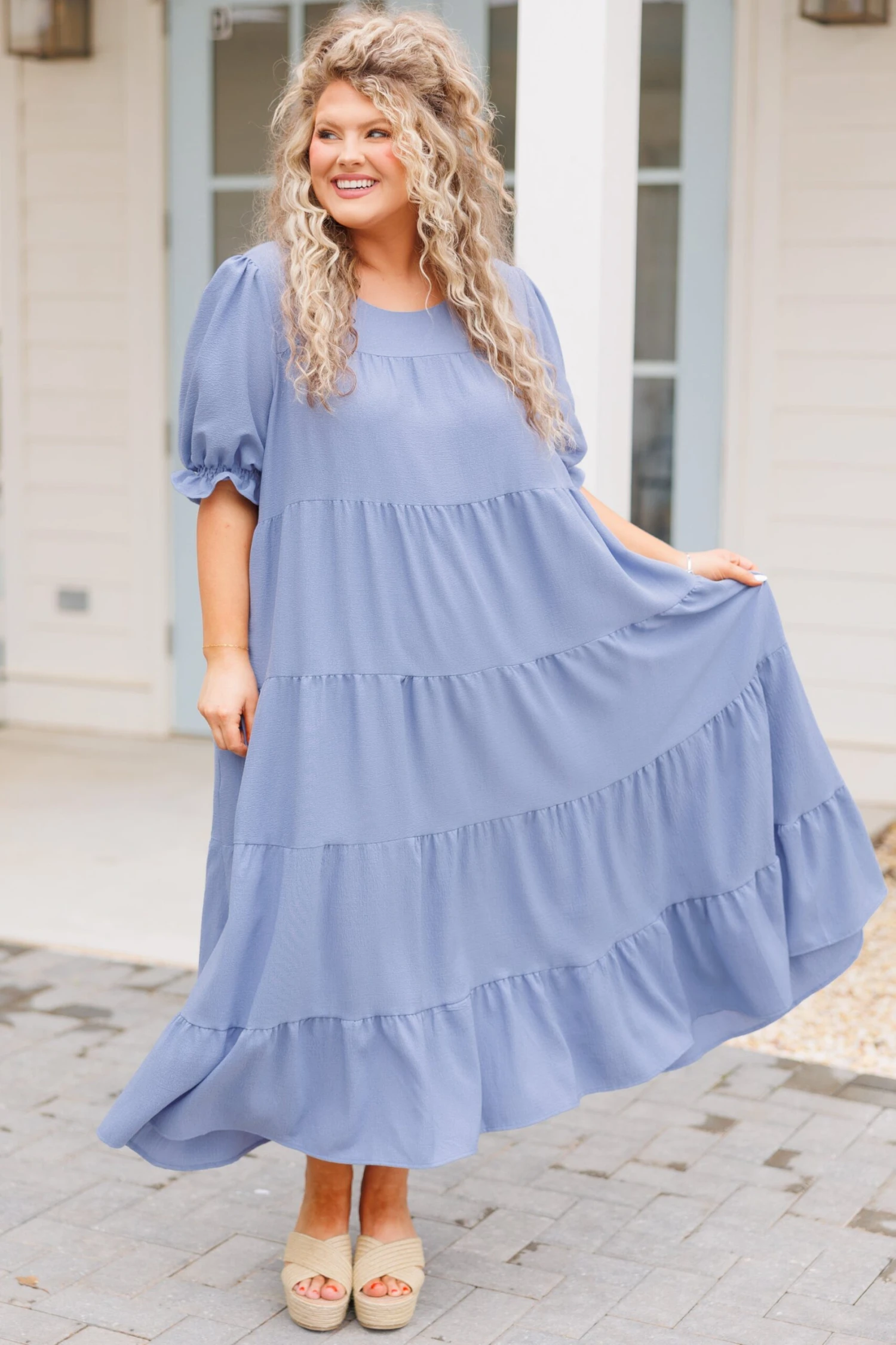 Change Your Tune Dress, Denim 2 Change Your Tune Dress, Denim - Image 2