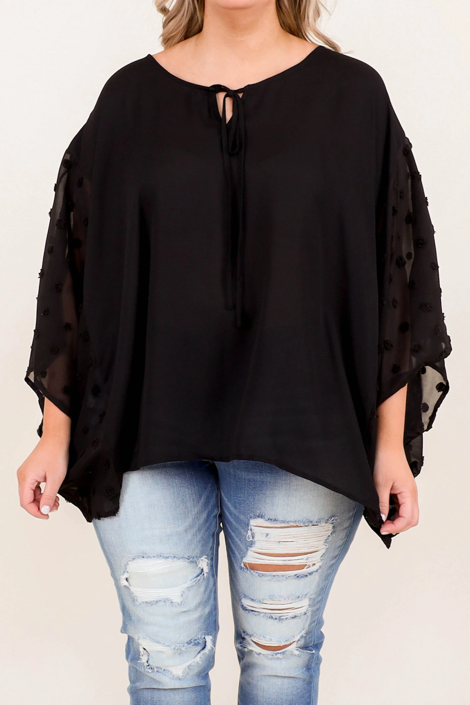 Chase Me Sweetie Top, Black 5 Chase Me Sweetie Top, Black - Image 5