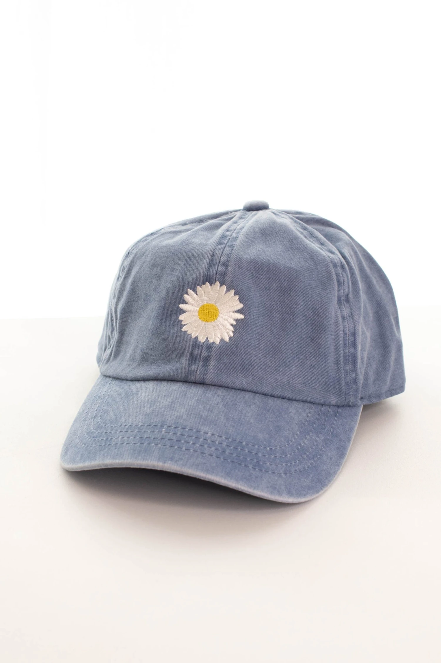 Chasing Daisies Hat, Denim Blue 2 Chasing Daisies Hat, Denim Blue - Image 2