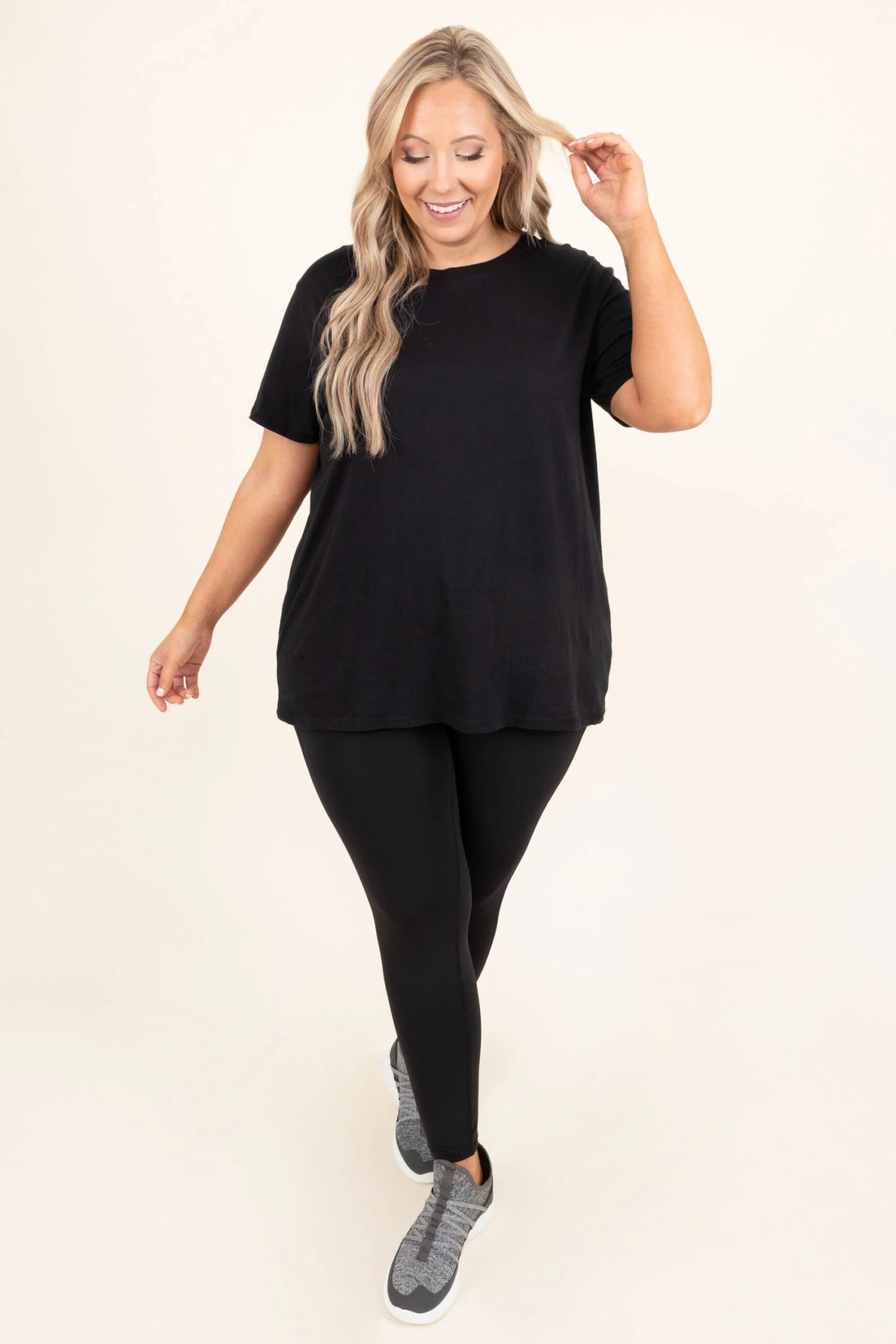 Chasing Goals Leggings, Black 4 Chasing Goals Leggings, Black - Image 4