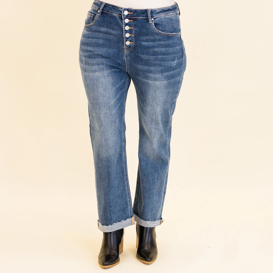 Check The Time Jeans, Dark Wash 1 Check The Time Jeans, Dark Wash