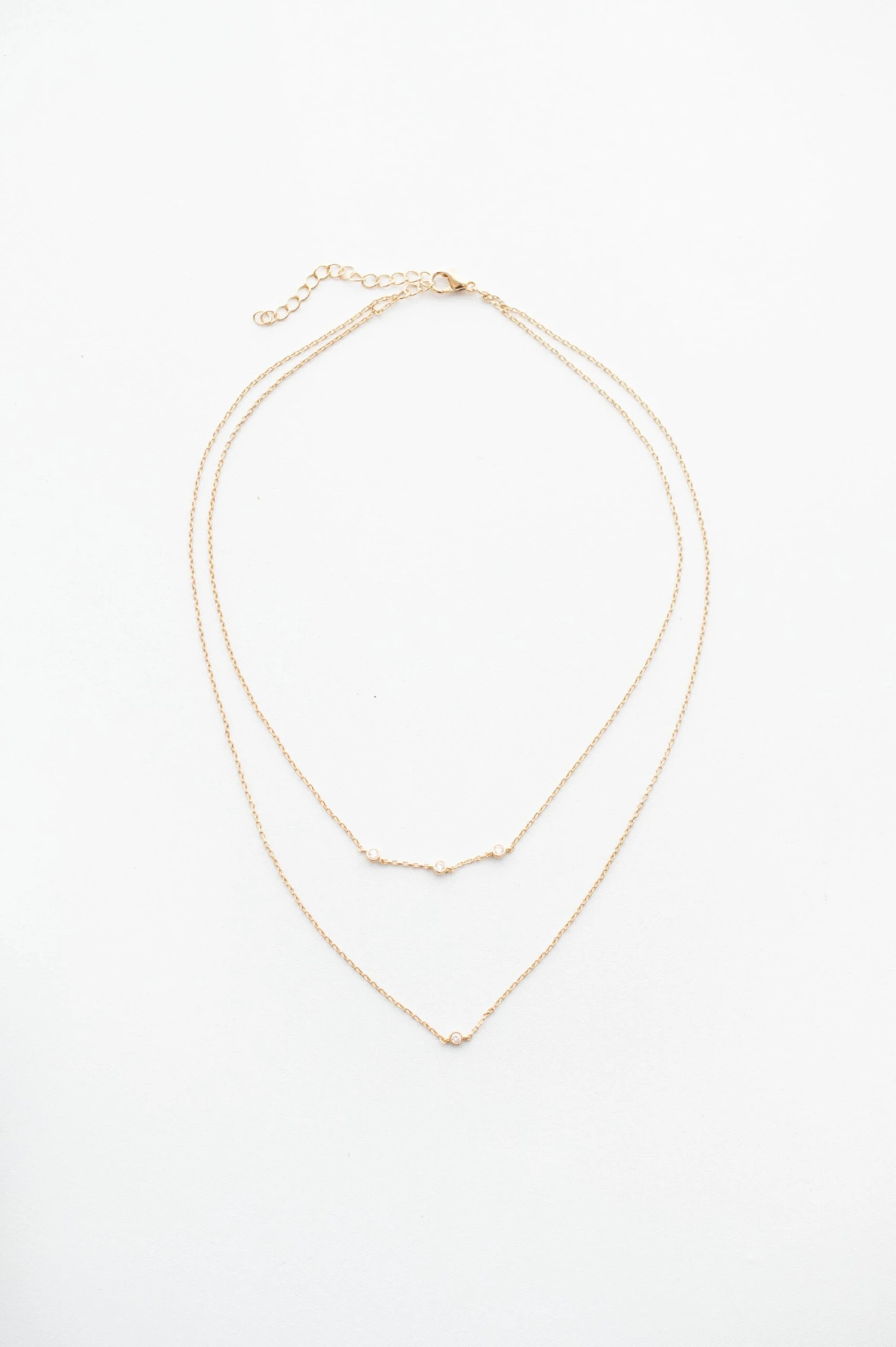 Cheers To Forever Necklace, Gold 2 Cheers To Forever Necklace, Gold - Image 2